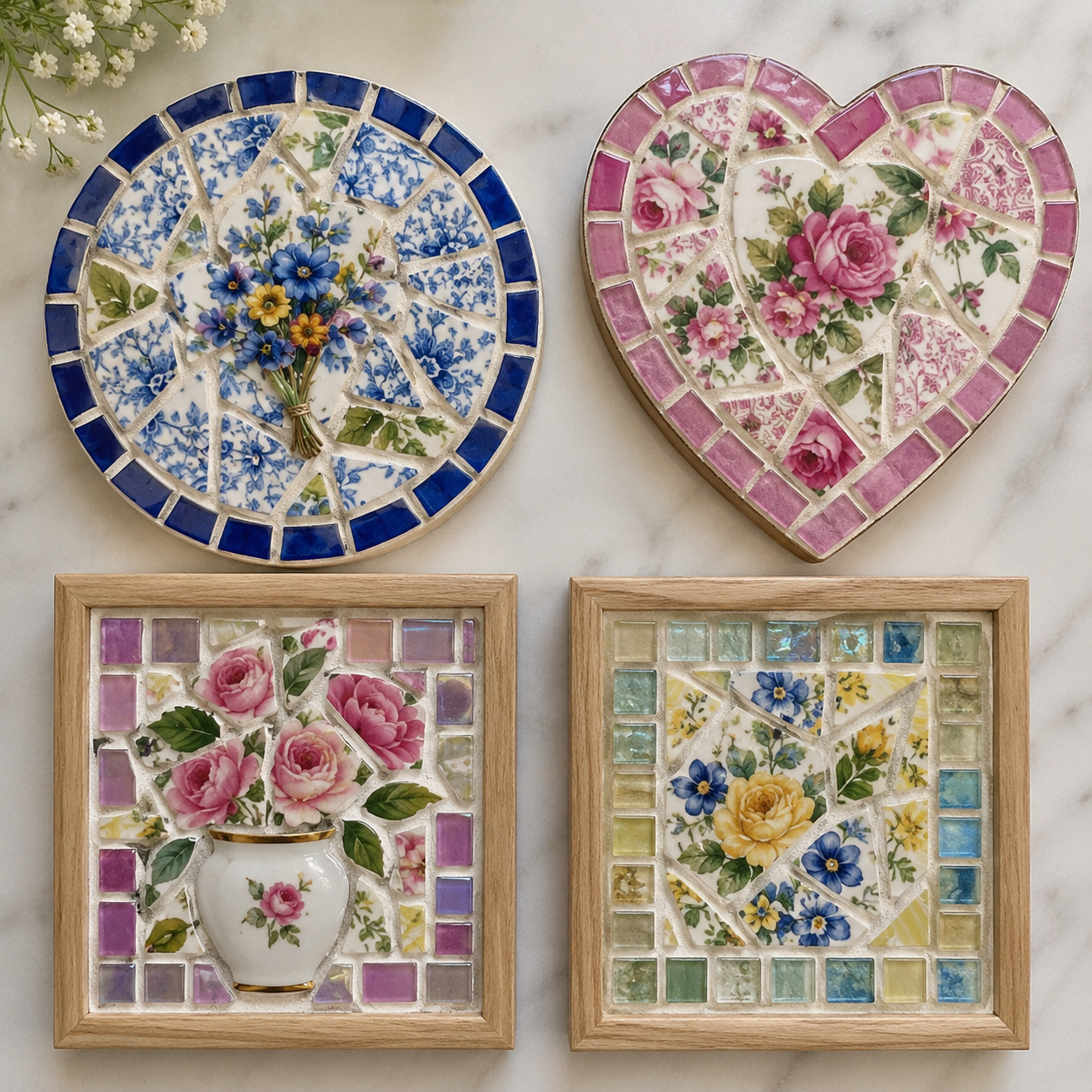 Broken China Mosaics