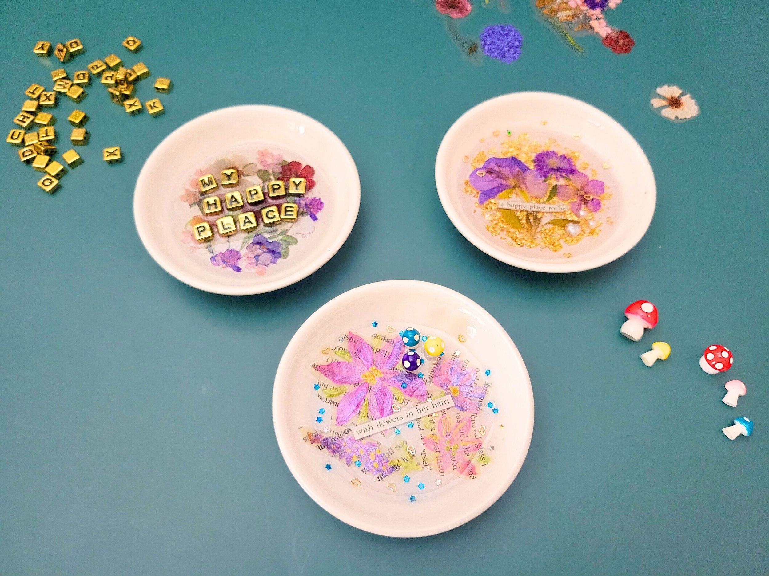 Custom Resin Trinket Trays