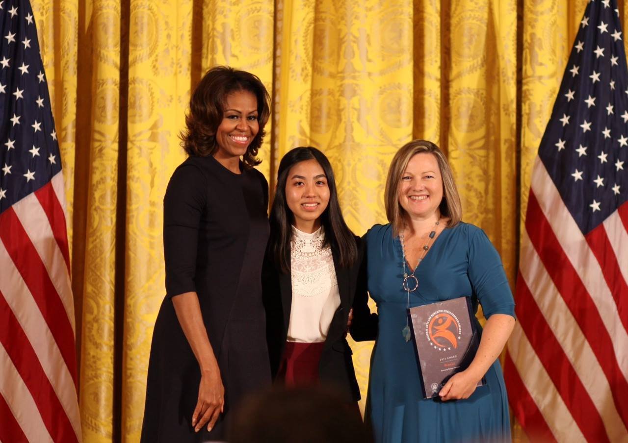 PAPERBLANKS BLOG: WriteGirl Goes to Washington!