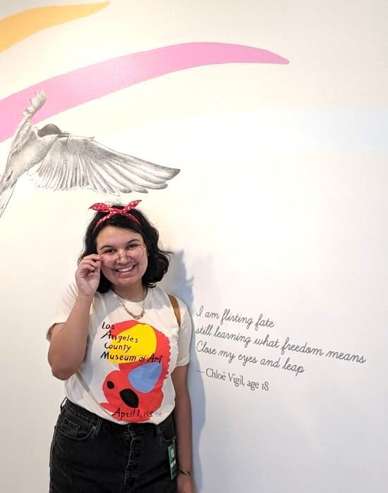 LAX Mural Features Haikus from WriteGirl Teens
