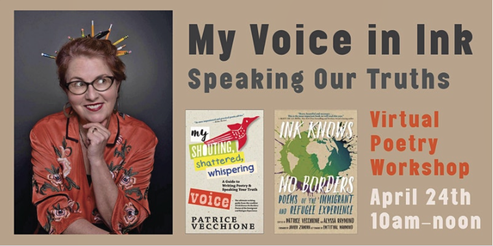 #NationalPoetryMonth - Virtual Poetry Workshop with Patrice Vecchione