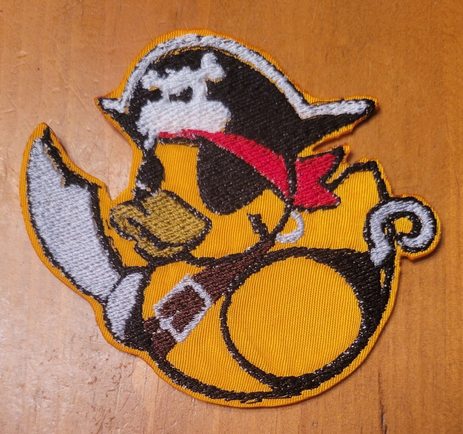 Pirate Duckie - Iron on Patch 10732