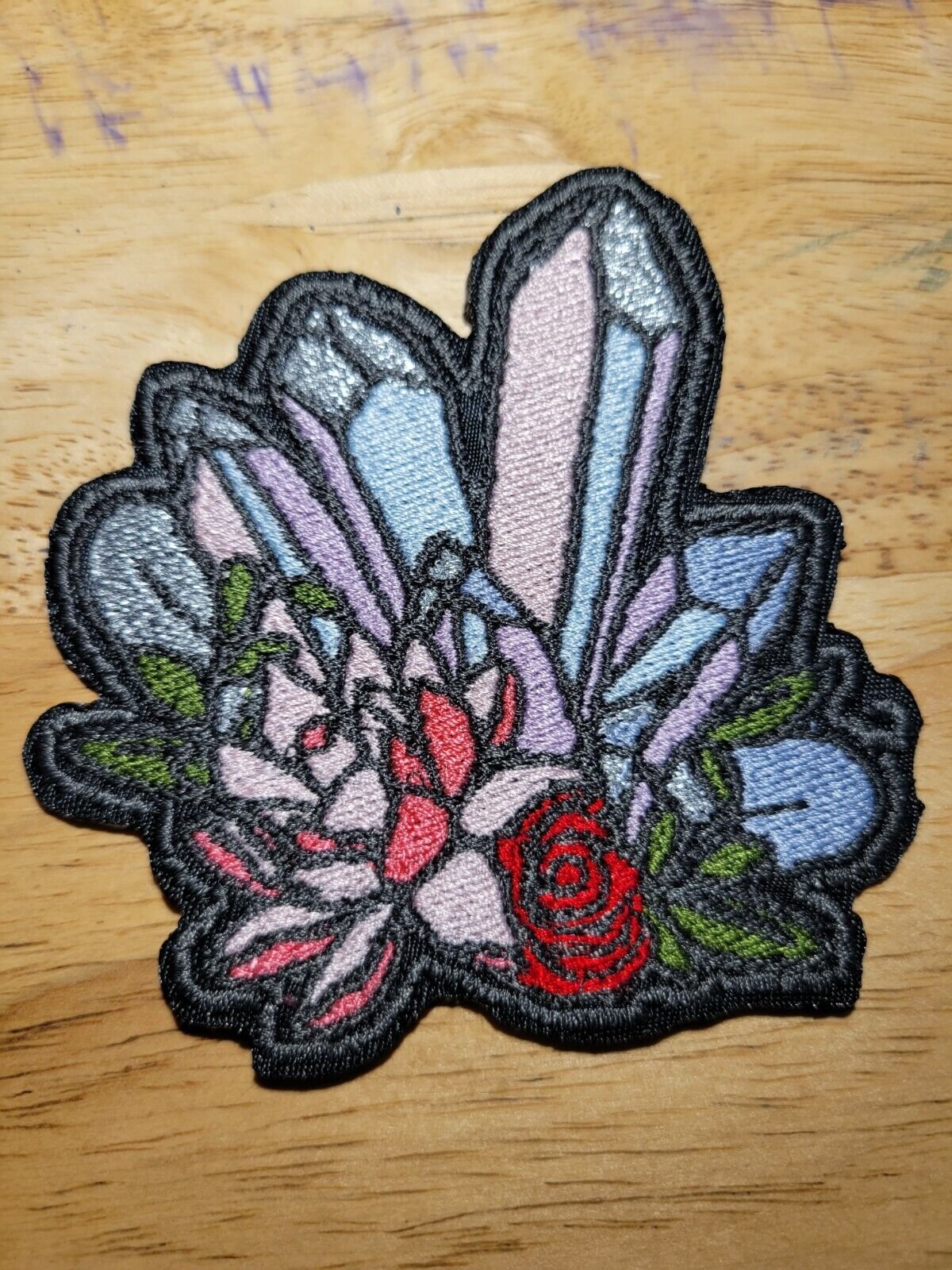 Crystal Aura - Iron On/Sew On Patch 10491