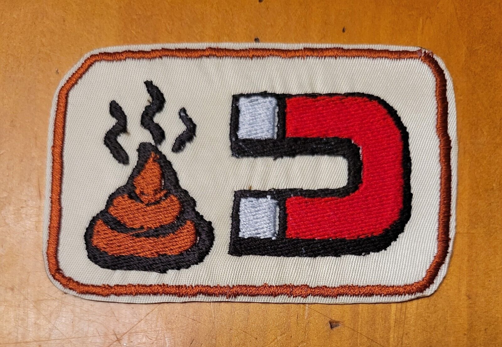 Sh*t Magnet - Humor - Iron On Patch 10769