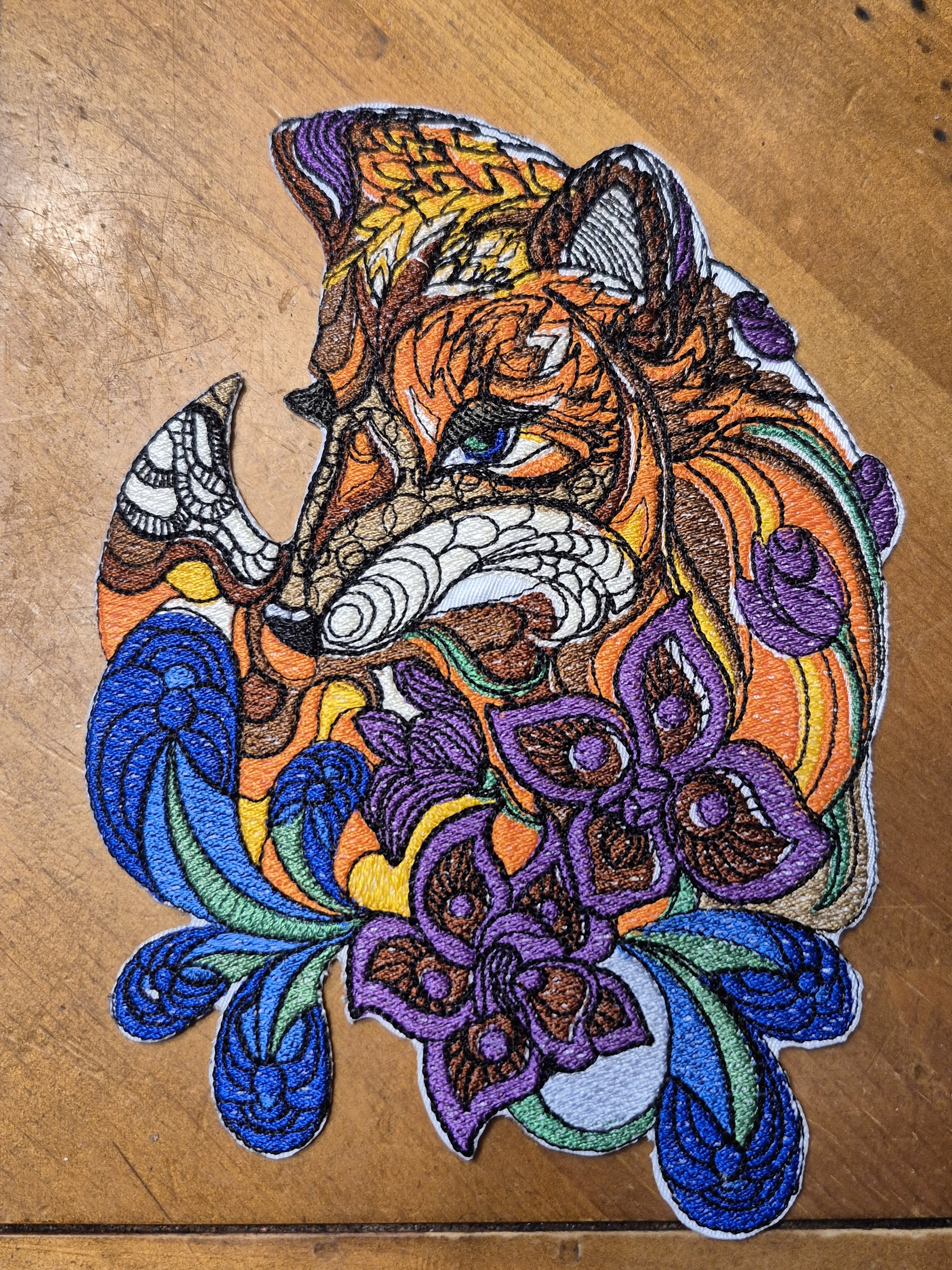 Extreme Fox - Iron On/Sew On Patch 10130