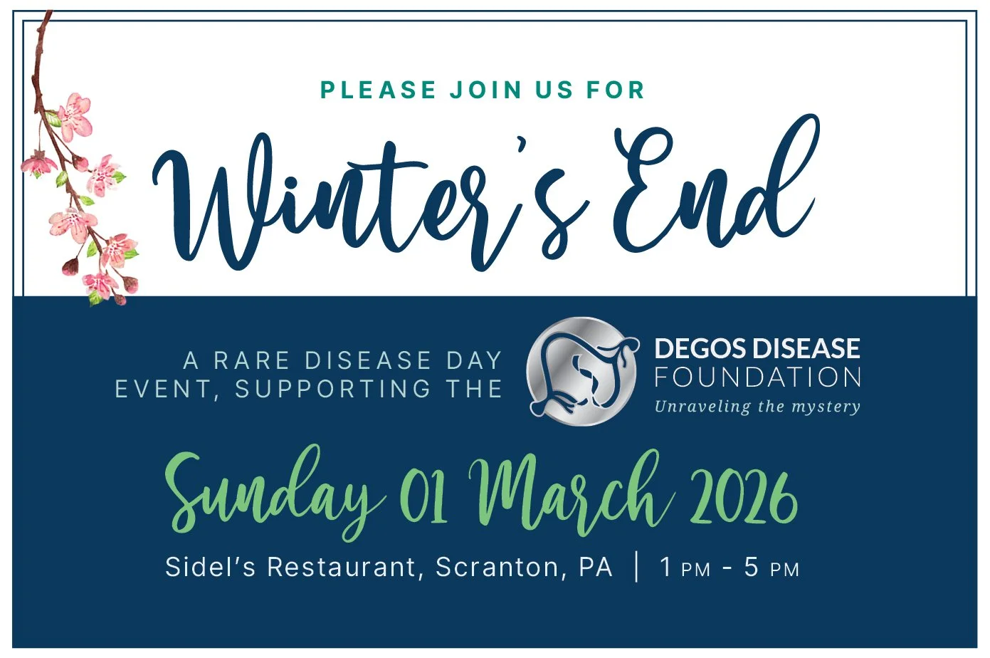 Winter's End Degos Disease Fundraiser 