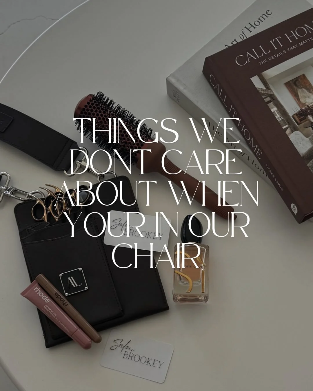We don&rsquo;t judge, we just wanna do your hair 🤍

What is 1 thing you always apologise for when your in our chair? 😉🤍