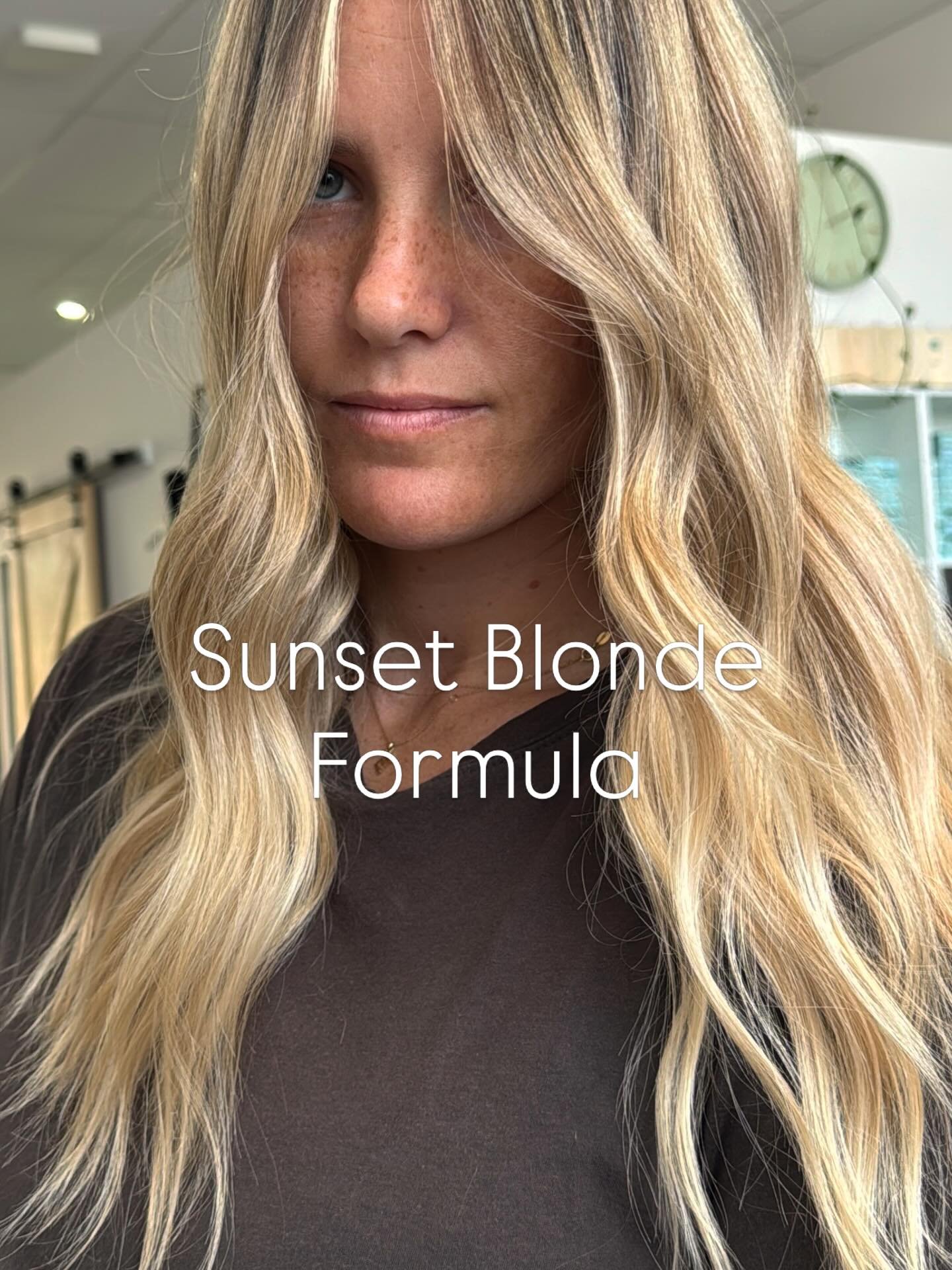SUNSET BLONDE FORMULA ✨

For this creamy, golden blonde we used:
&bull; O&amp;M new sunset blonde colours
&bull; Soft lived-in placement
&bull; Toner for that sunset shine 🤍

Bright, blended, and designed to grow out beautifully ☀️

Save this for yo
