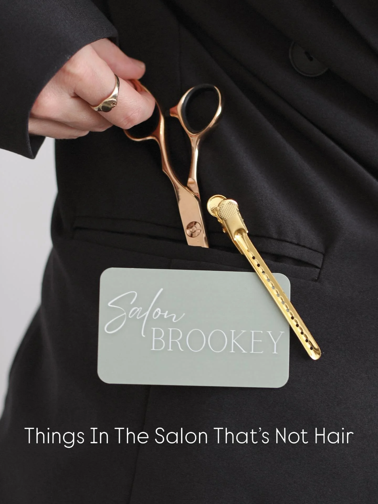 Things in the salon that isn&rsquo;t all about hair 🤍