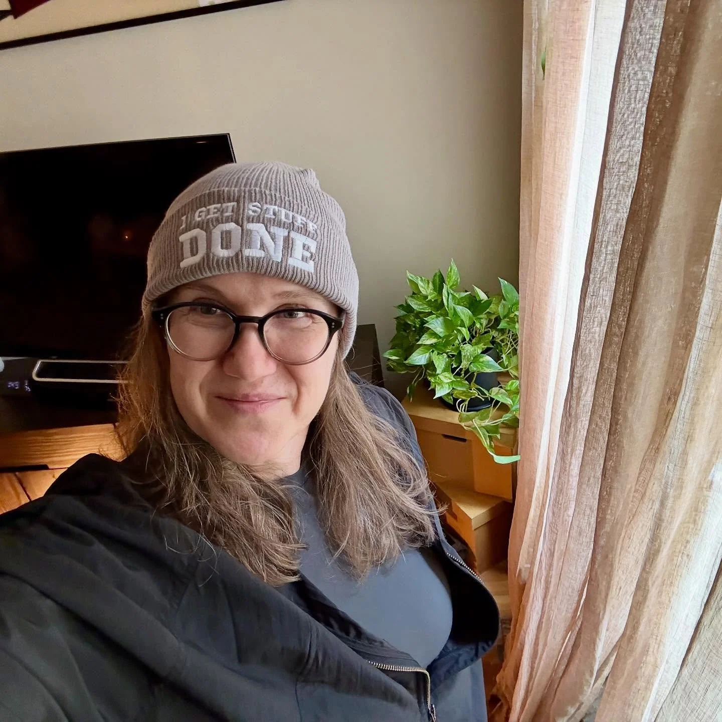 I love the new &ldquo;I Get Stuff Done&rdquo; beanie that just arrived and had to show it off. And of course the &ldquo;Don&rsquo;t make me regret trying to be helpful&rdquo; beanie needed to make an appearance too. 

If you want to see the full line