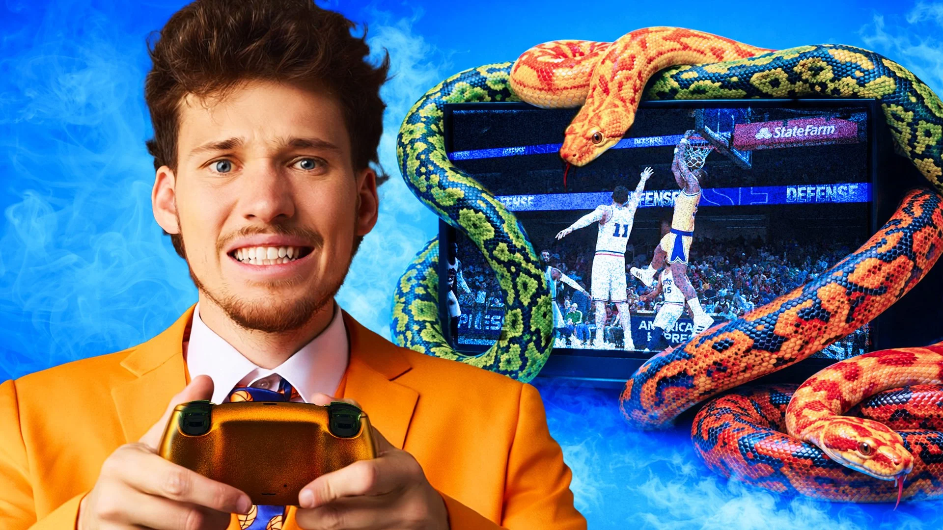 JESSER TRIES TO SURVIVE CRAZY DISTRACTIONS | NBA Take-Two Media