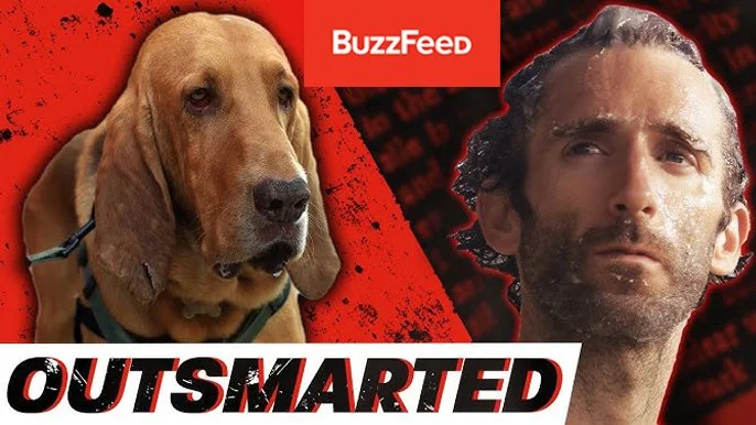 I TRIED ESCAPING A BLOODHOUND | BuzzFeed