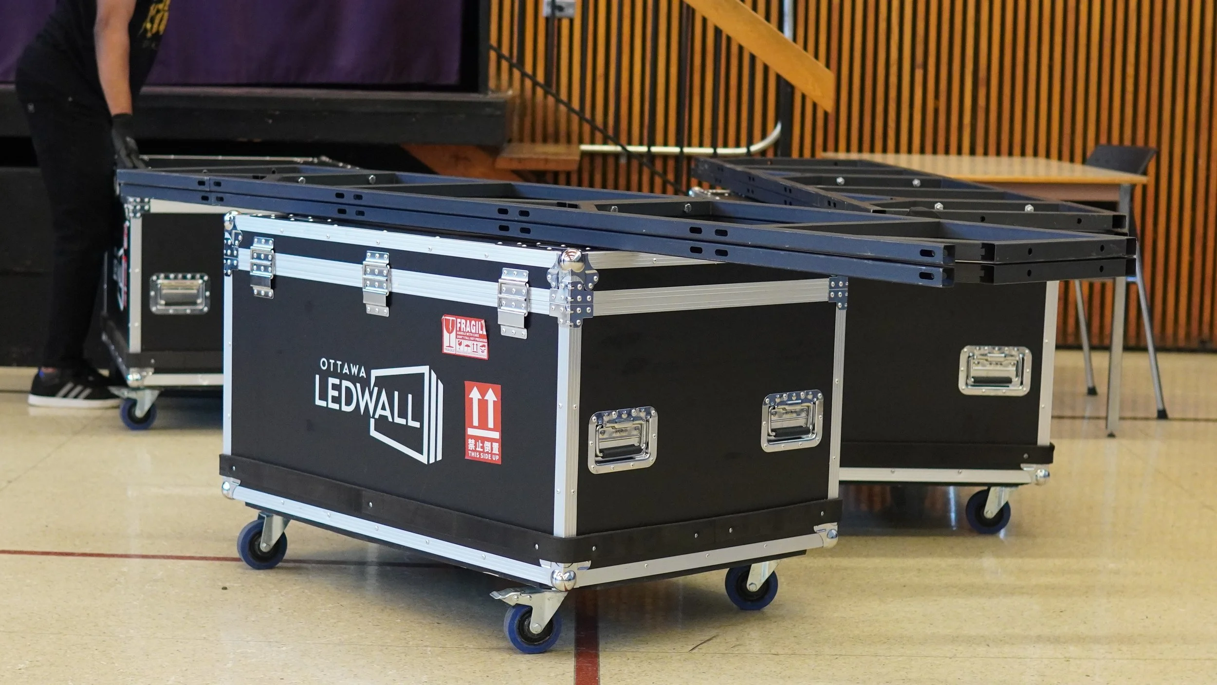 LED wall technical setup