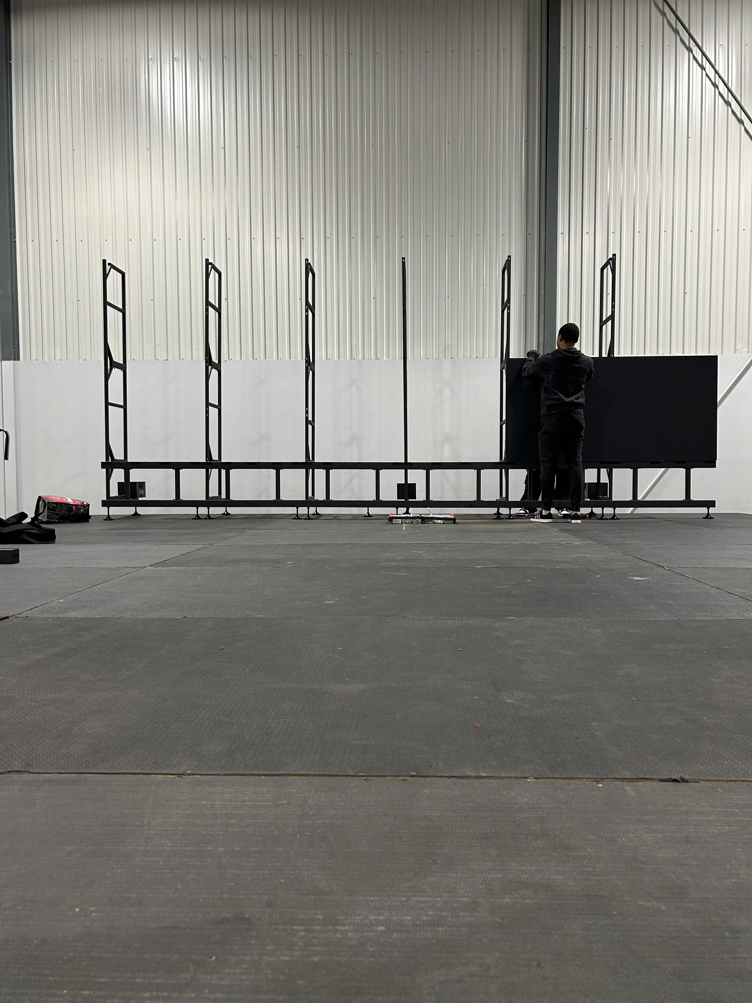 Technical considerations for LED wall installation at EY Centre