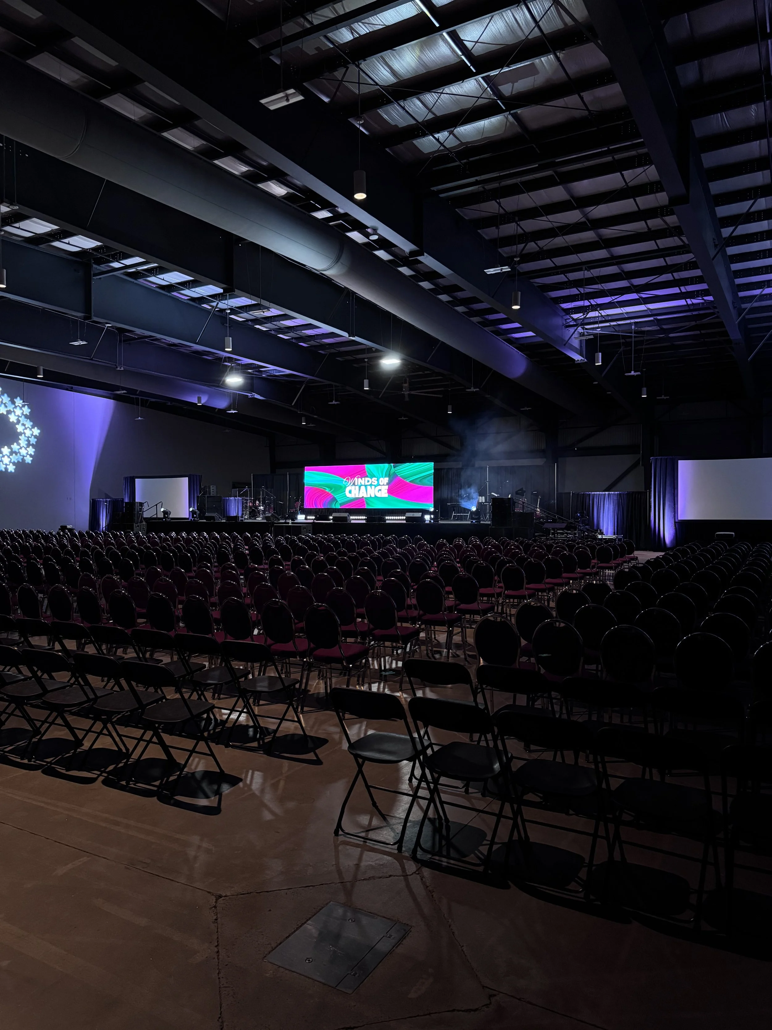 Theatre venue LED wall