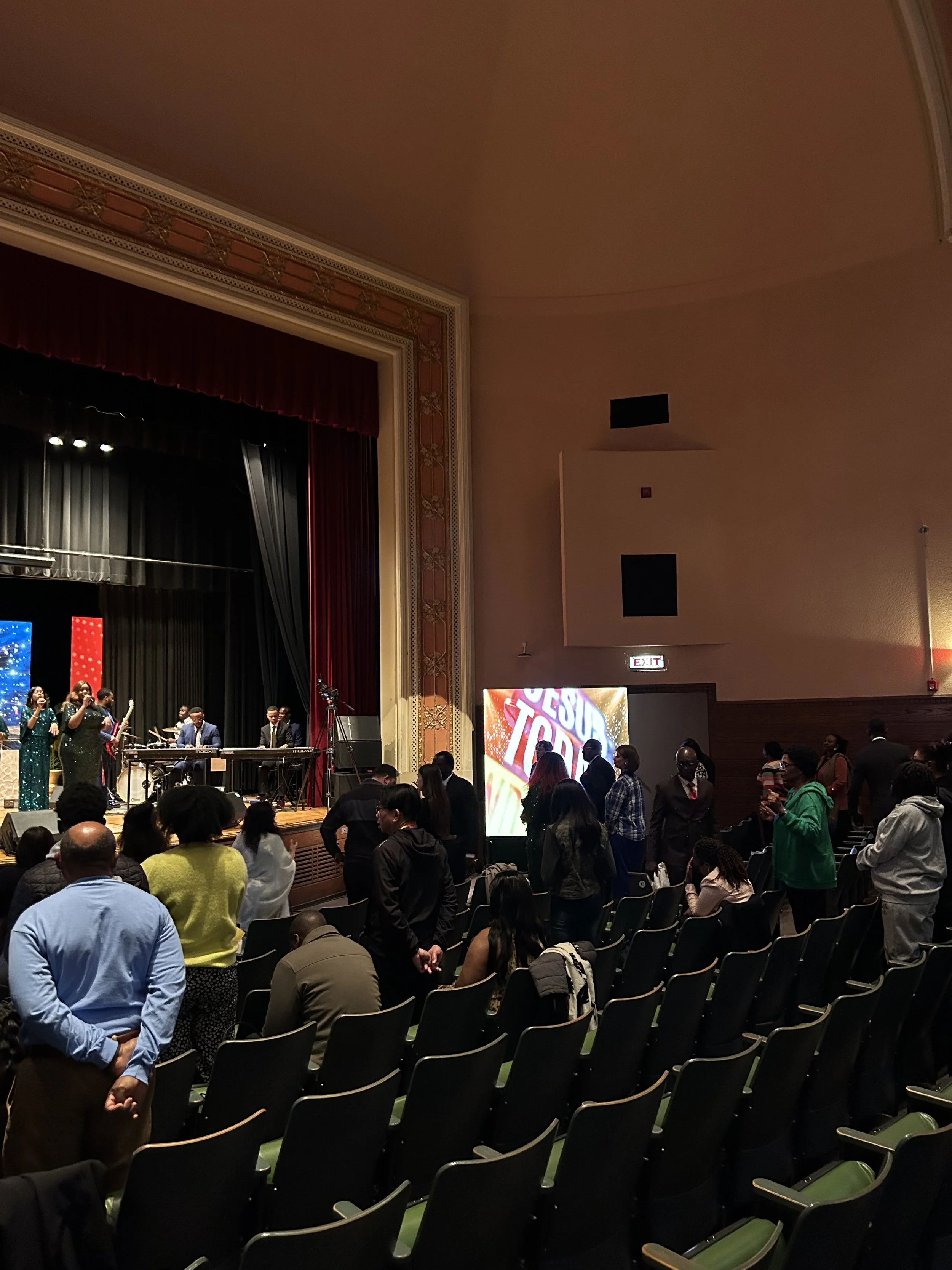 Ottawa Theatre venue LED wall