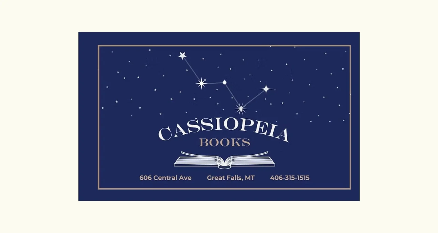 Book Store Event at Cassiopeia Books