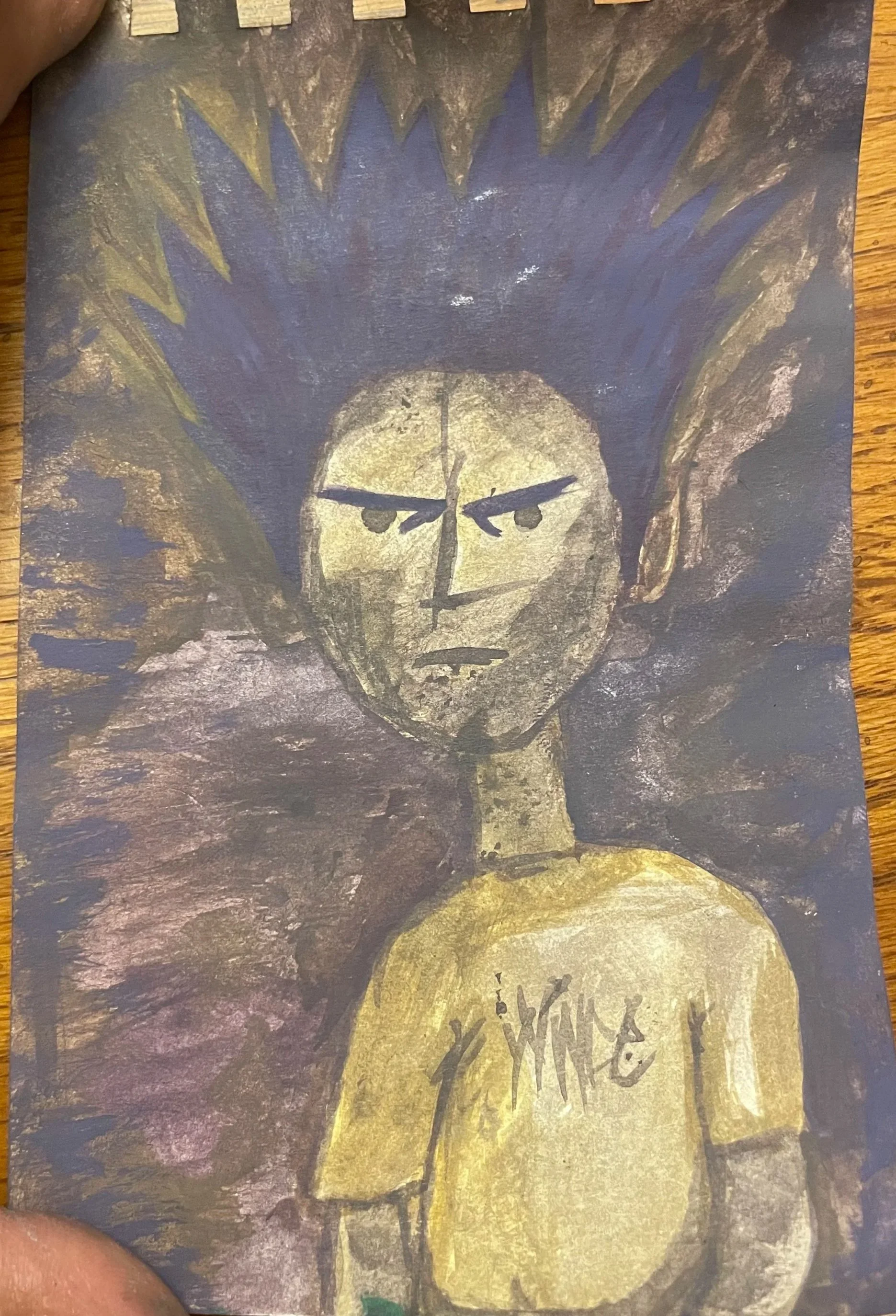 "Sigg" [Gouche on Paper] (2025)