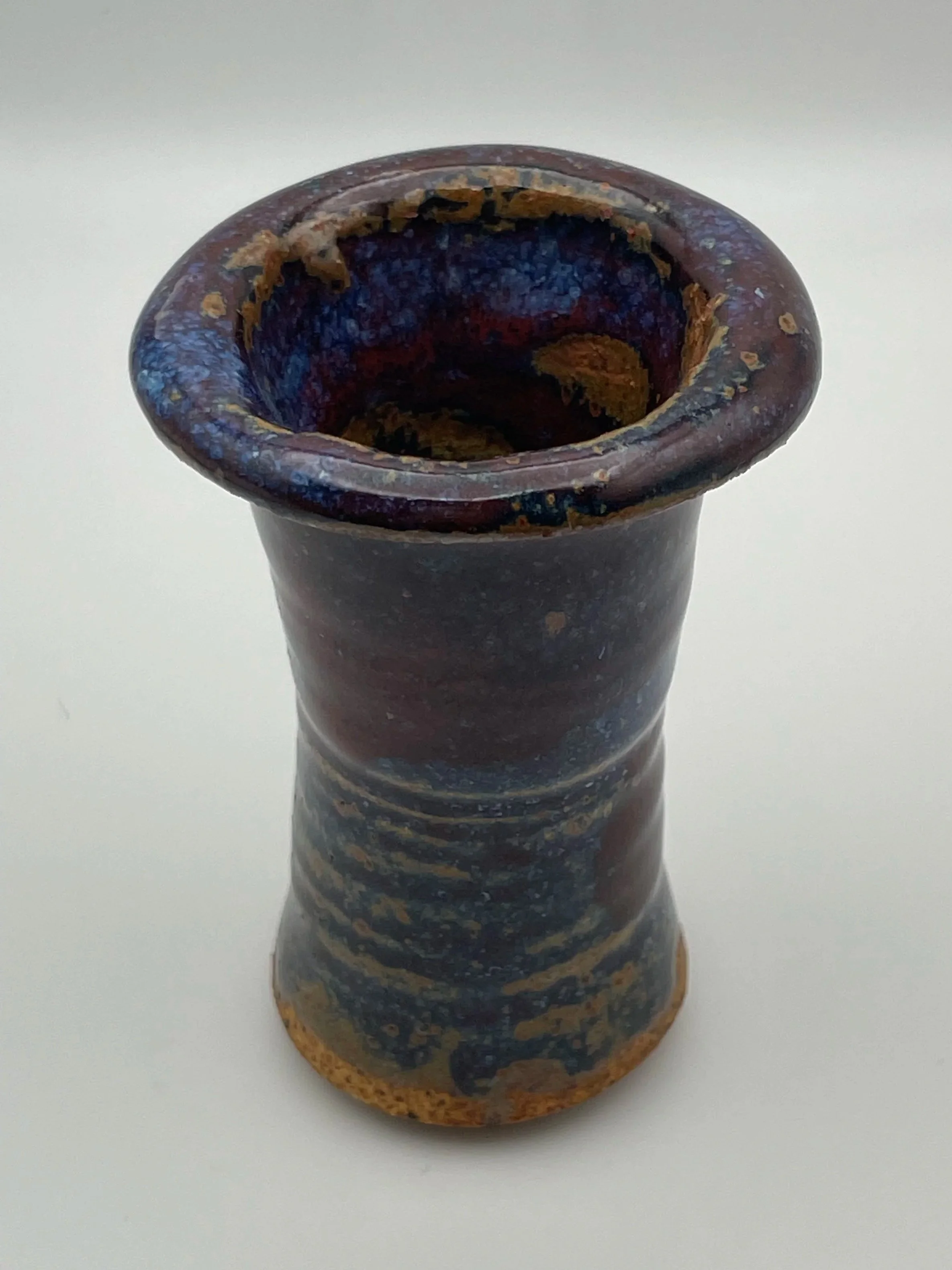 "Wonky Candleholder" [Cone 10 Reduction] (2024)