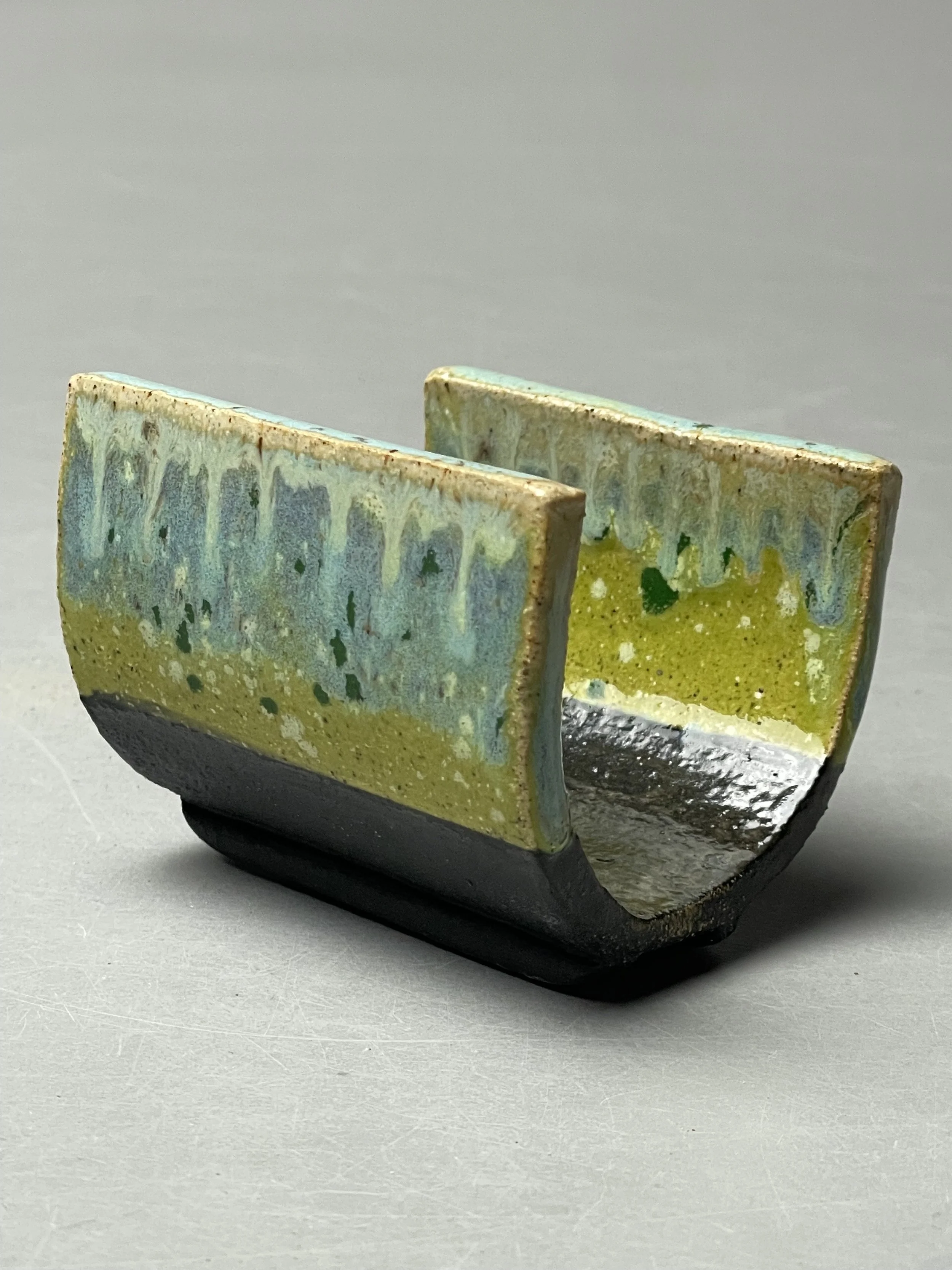 "In Orbit - Sponge Holder" [Cone 6 Oxidation] (2024)