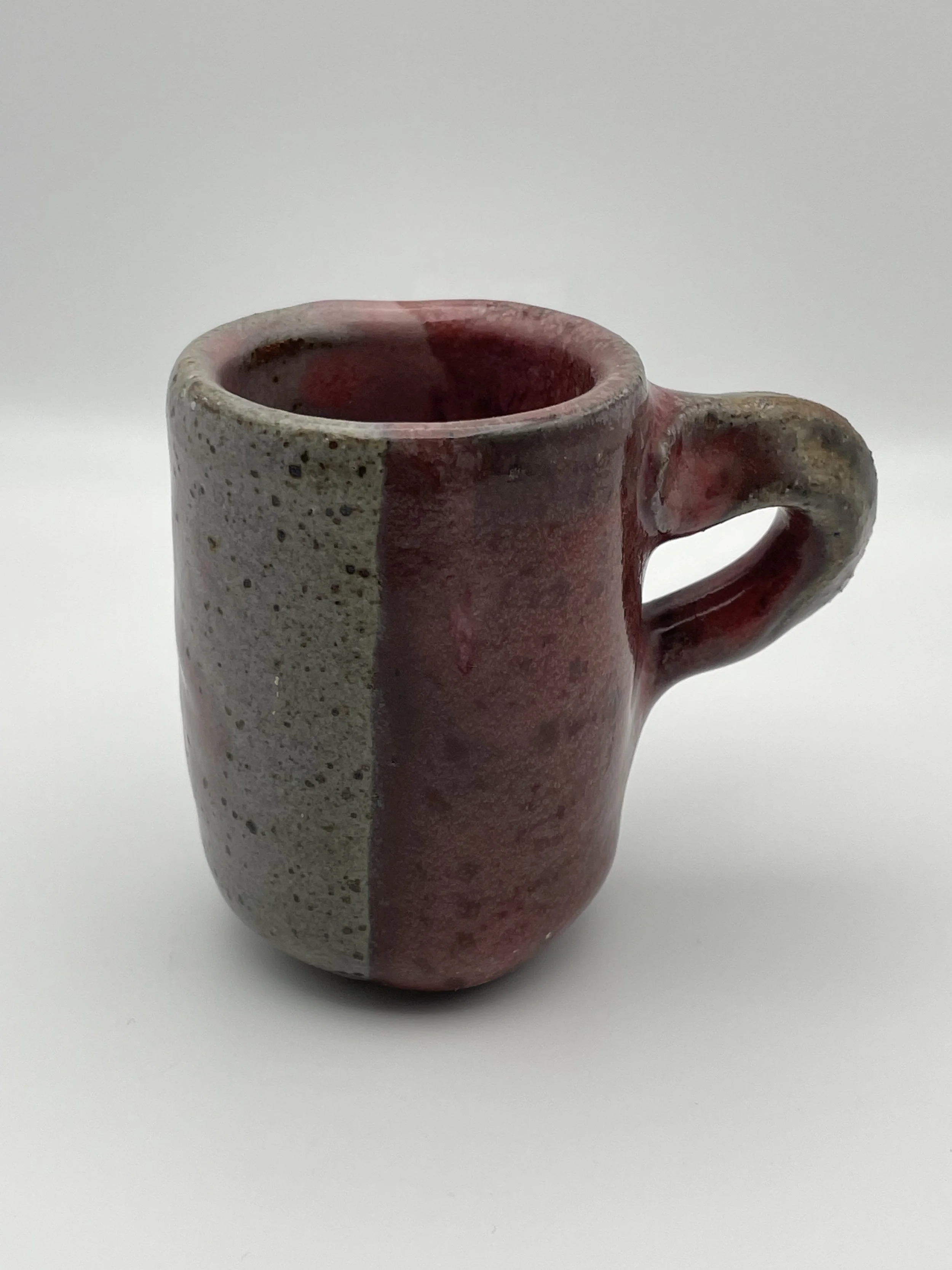 "Duality - Espresso Cup" [Cone 10 Reduction] (2024)