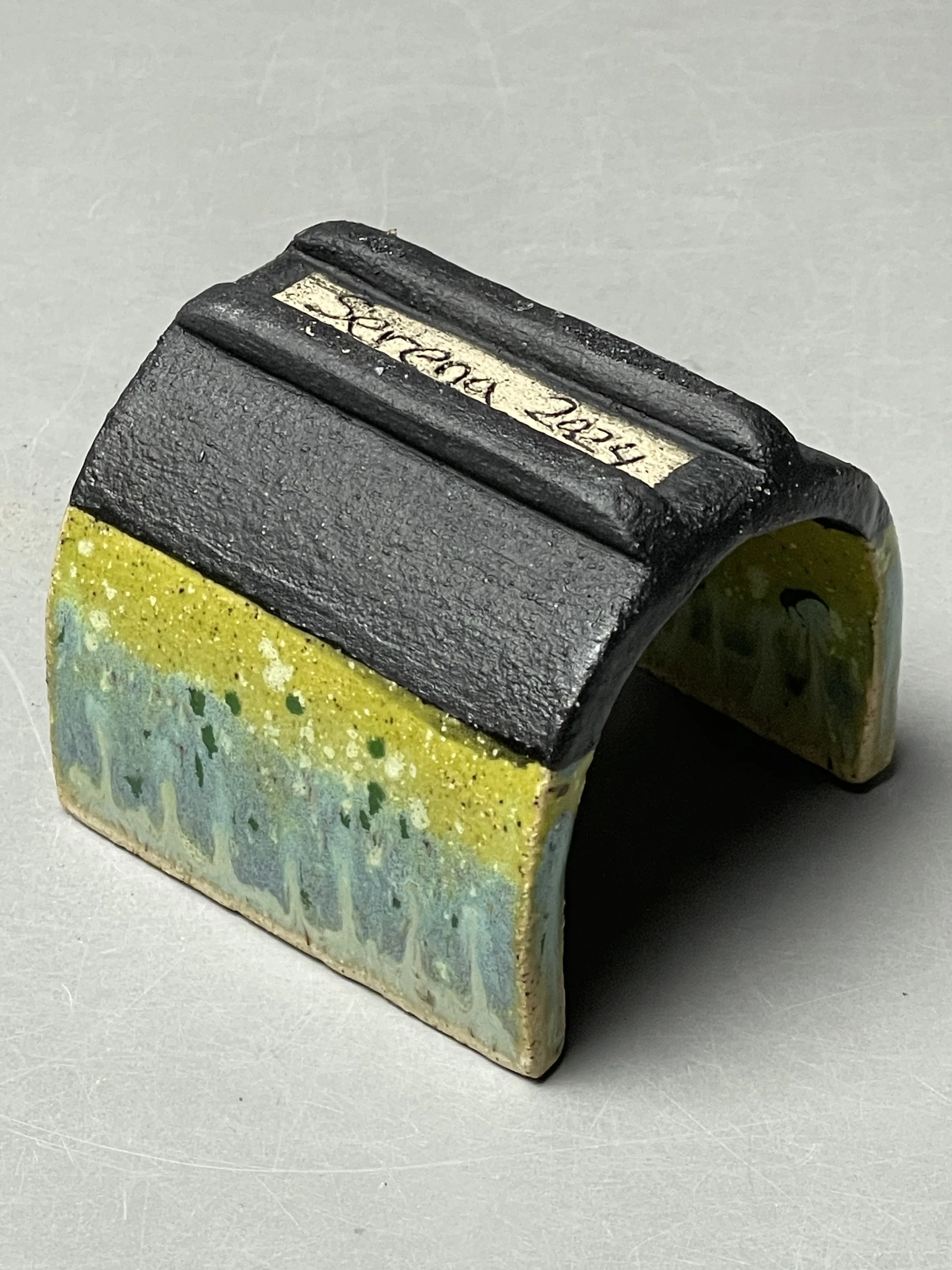 "In Orbit - Sponge Holder" [Cone 6 Oxidation] (2024)