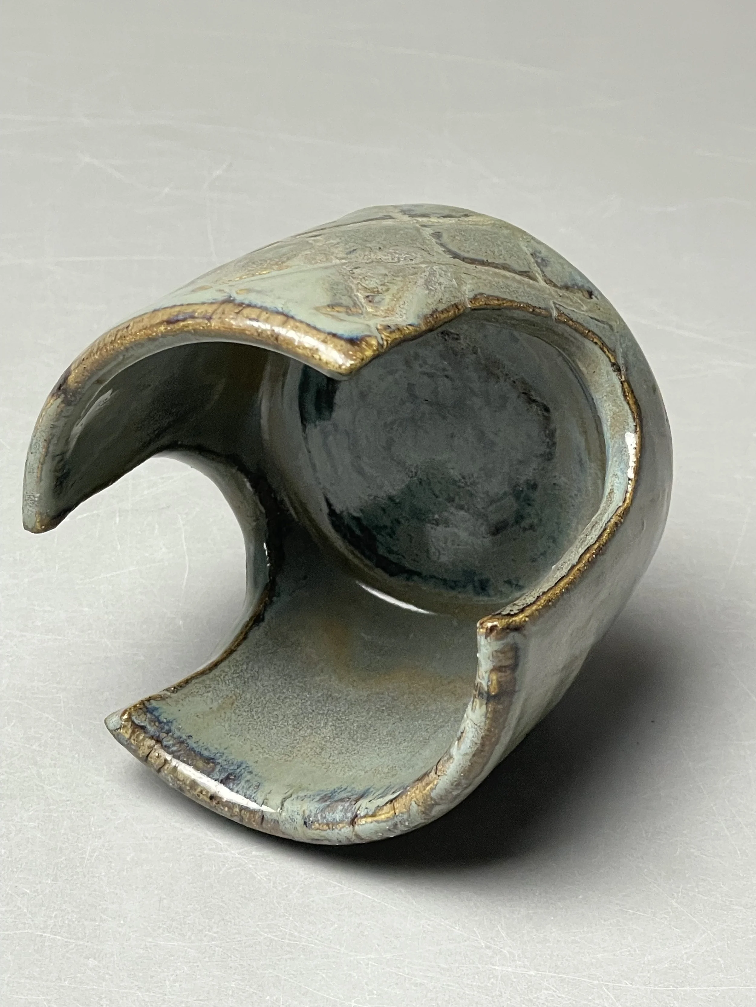 "Segments - Sponge Holder" [Cone 6 Oxidation] (2024)