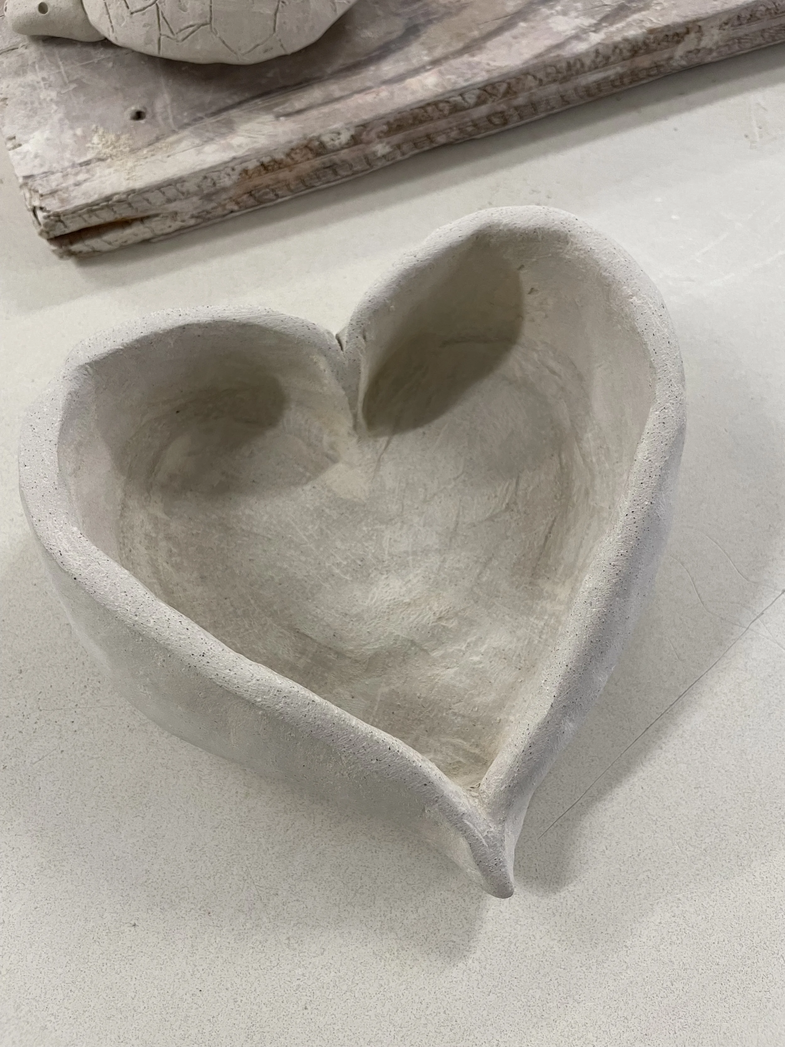 "Heart Held" [Heart Shaped Trinket Dish] (2024)
