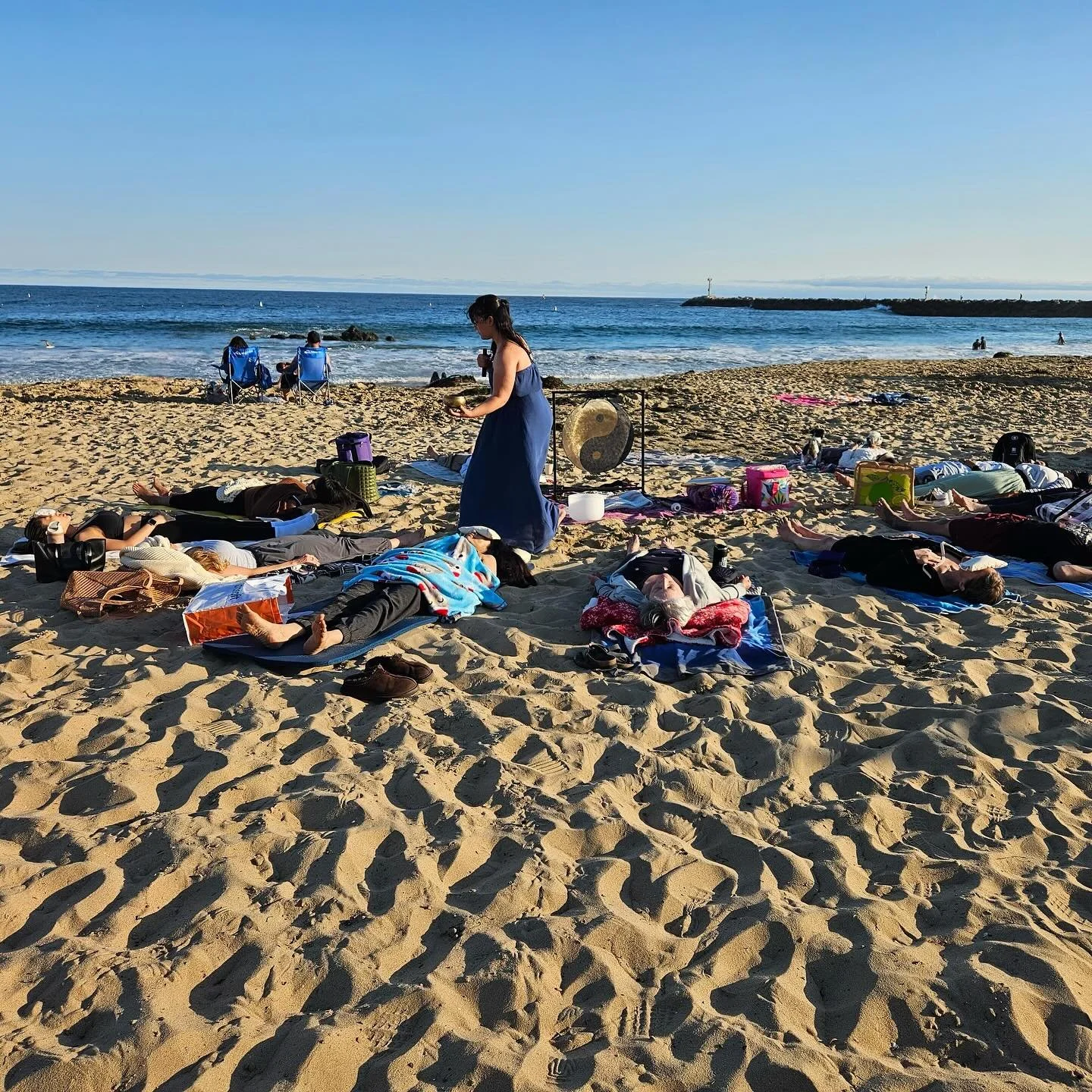 The reflections shared with us after our Sound Meditation yesterday are saved close to the heart✨ how special yesterday&rsquo;s community offering was. 

Thank you to those who helped create and unravel the space before and after our offering. You di