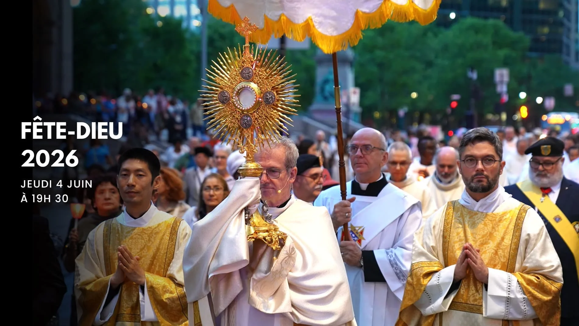 La Fête-Dieu illumine les rues de Montréal