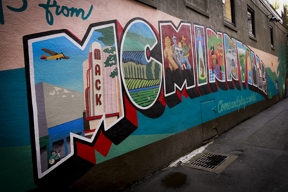 McMinnville Oregon Art Alley