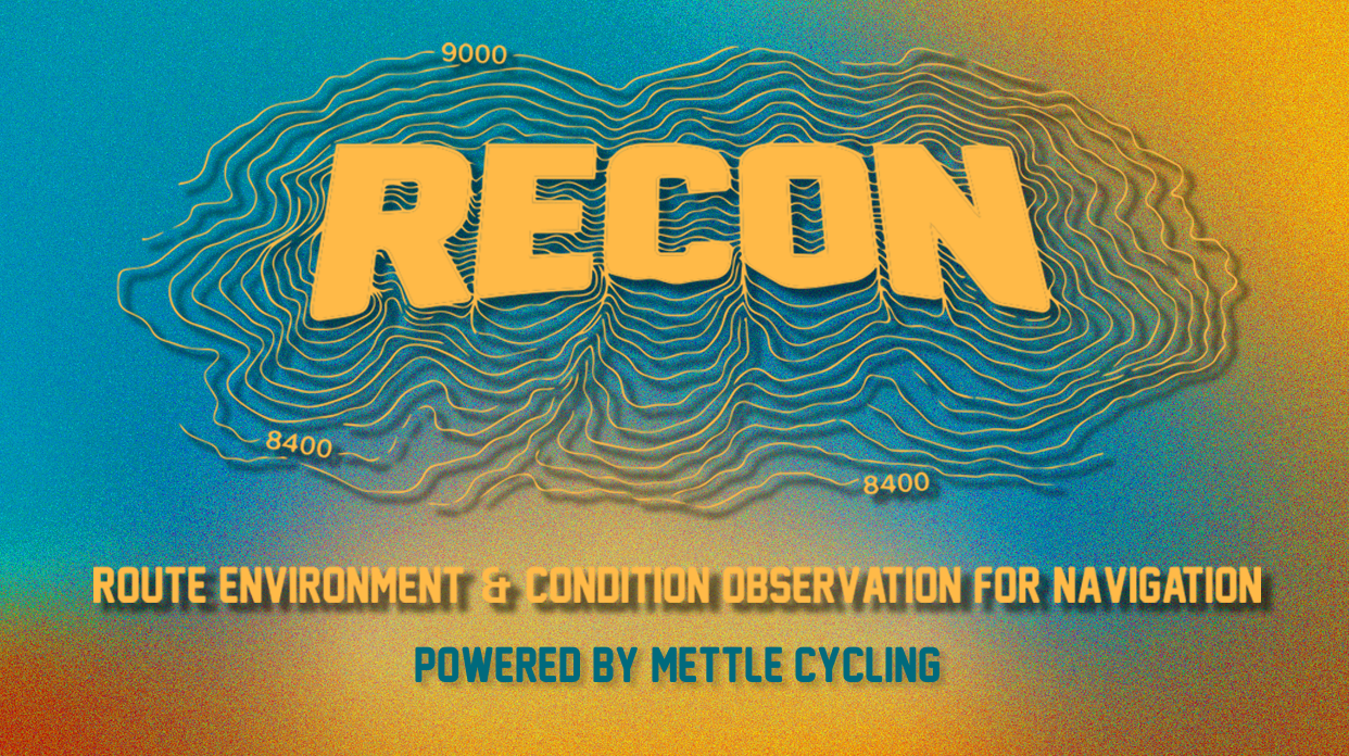 R.E.C.O.N. | Cycling Route Reconnaissance 