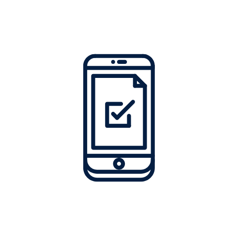 Icône accès mobile