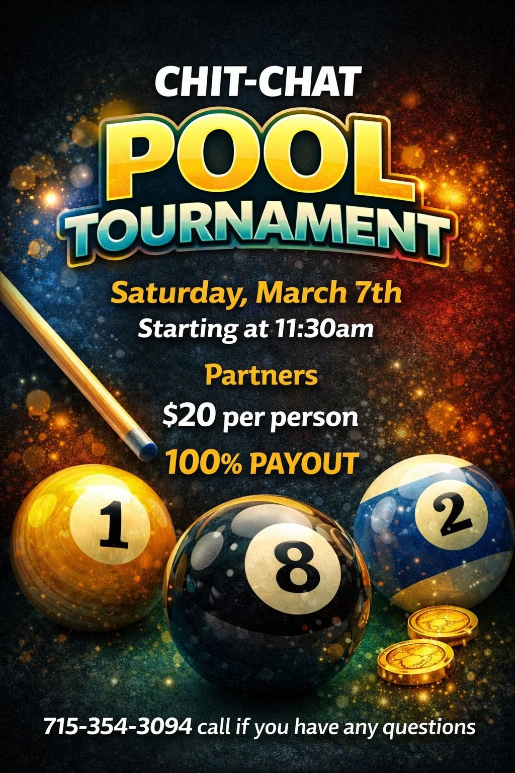 Chit Chat Pool Tournament
