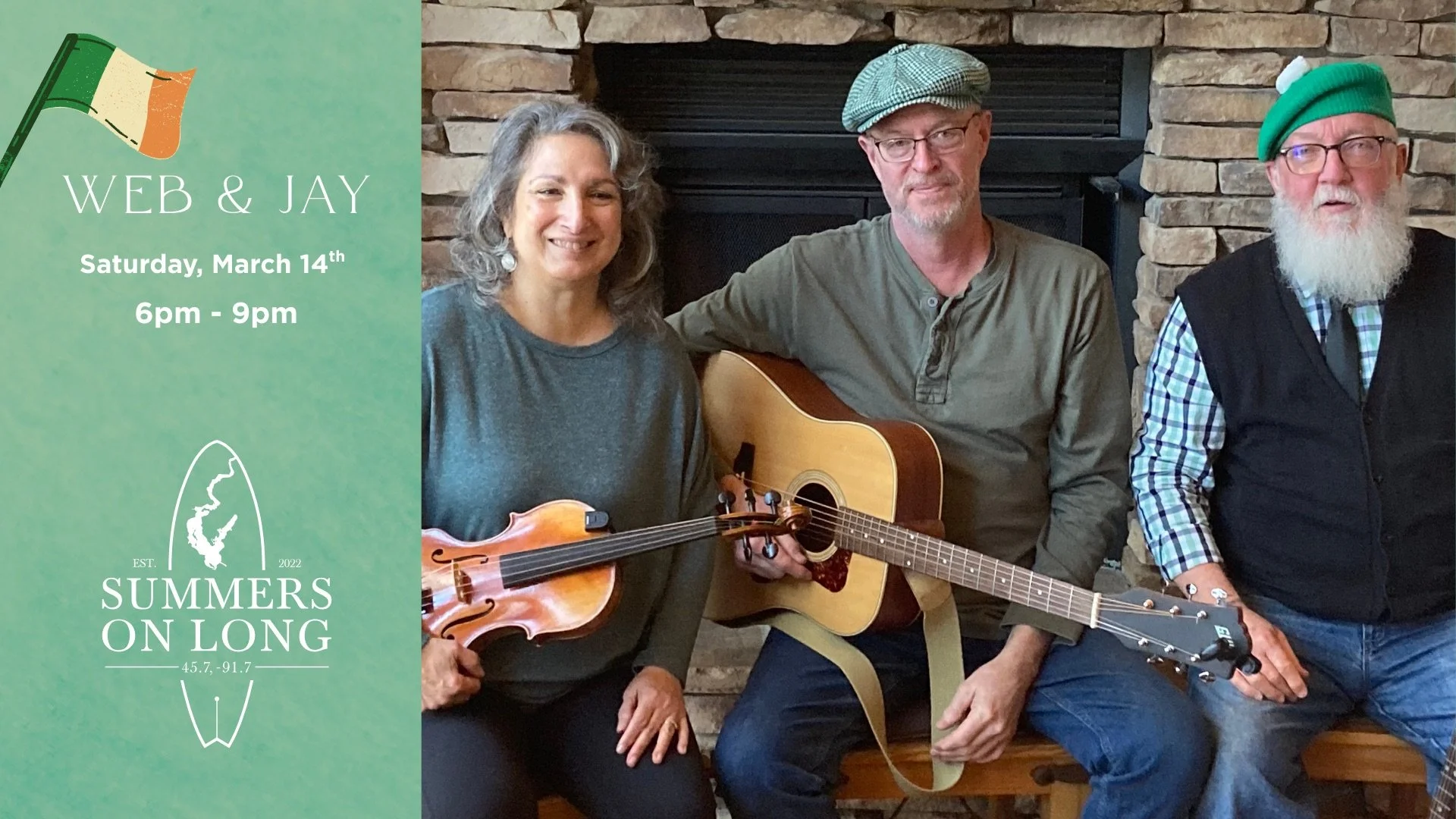 Live Music with Web &amp; Jay @ Summers on Long