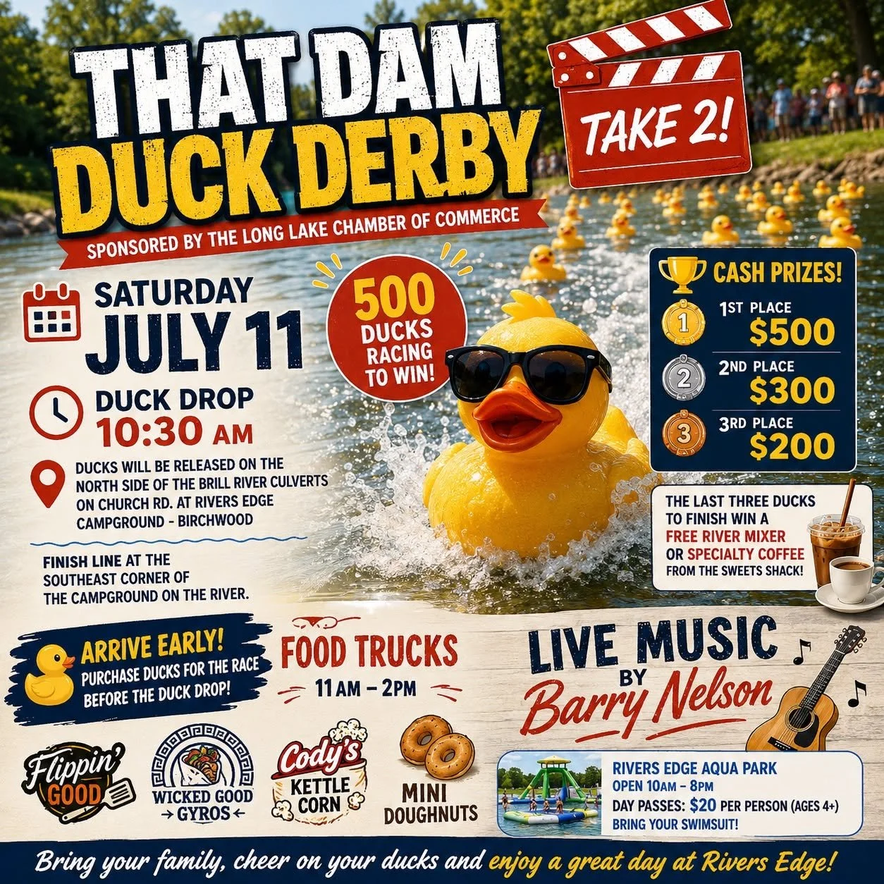 Long Lake Dam Duck Derby