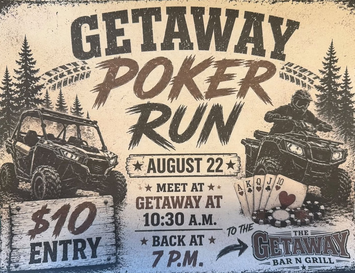 Getaway Poker Run