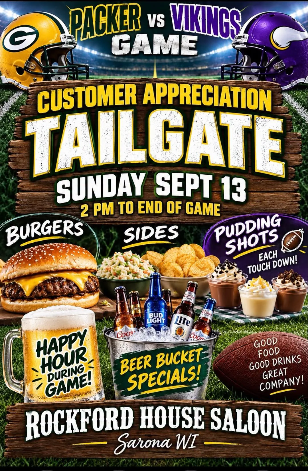 Customer Appreciation Tailgate - Rockford House
