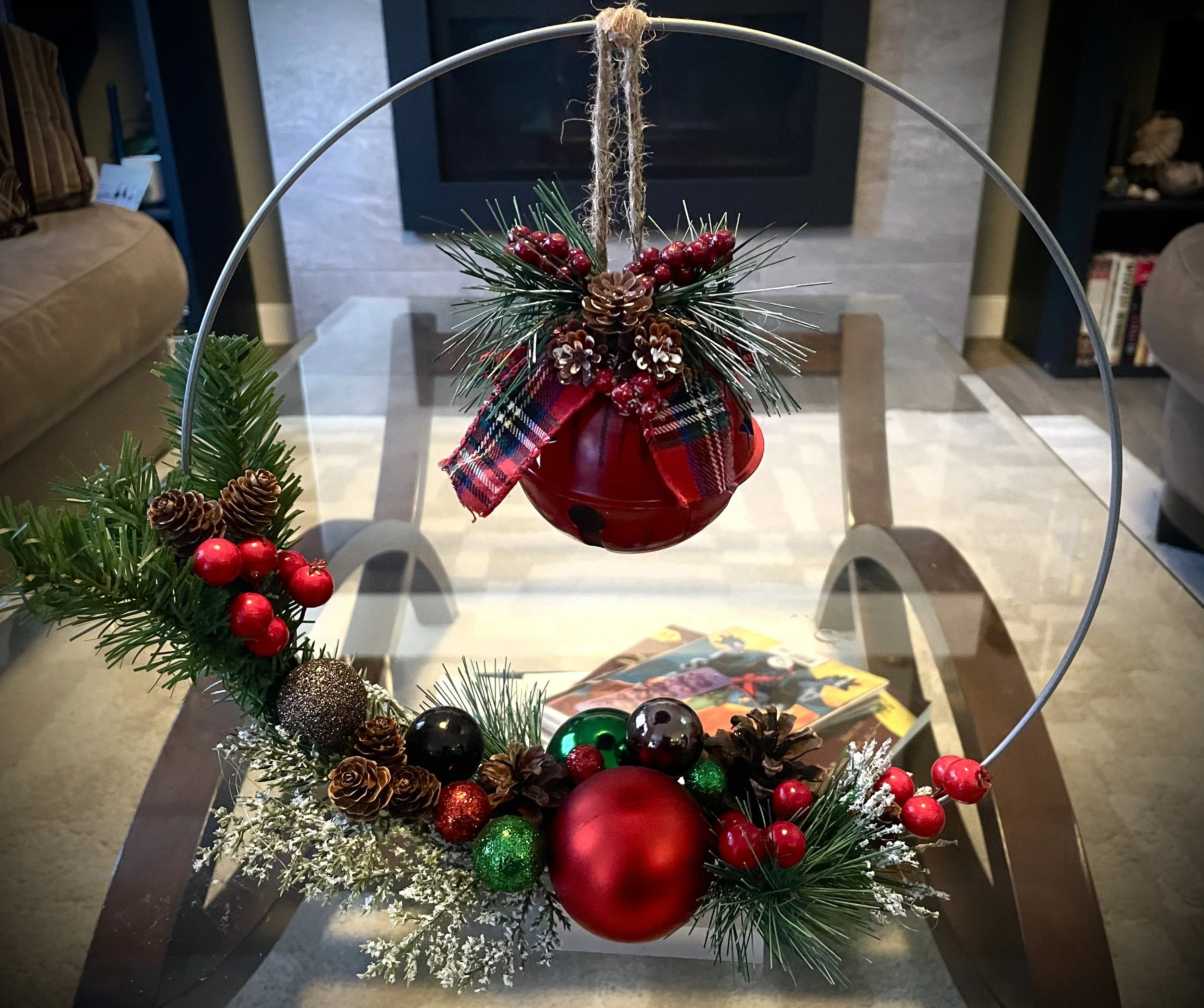 Christmas Bell Centerpiece