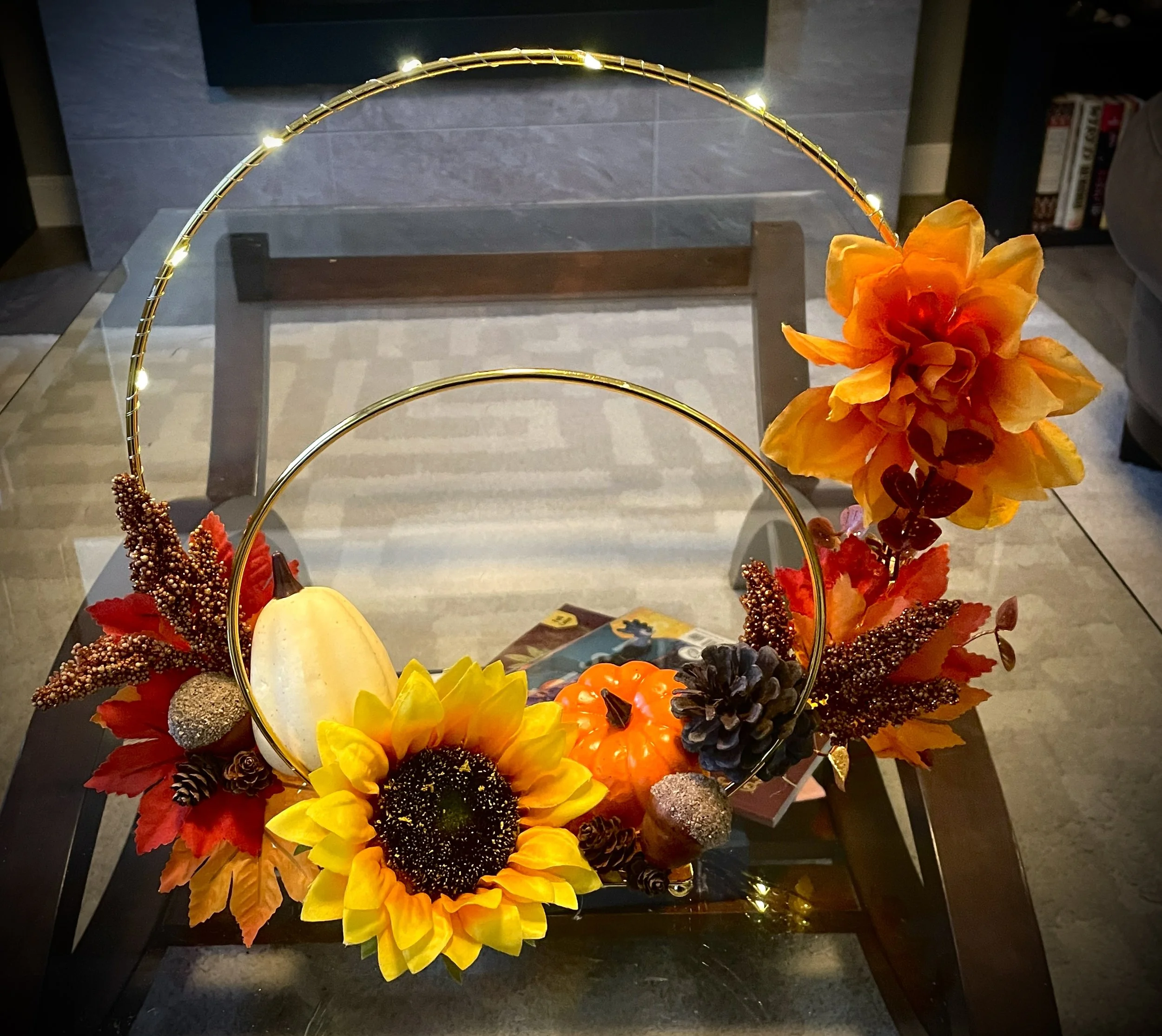 Floral Thanksgiving Centerpiece