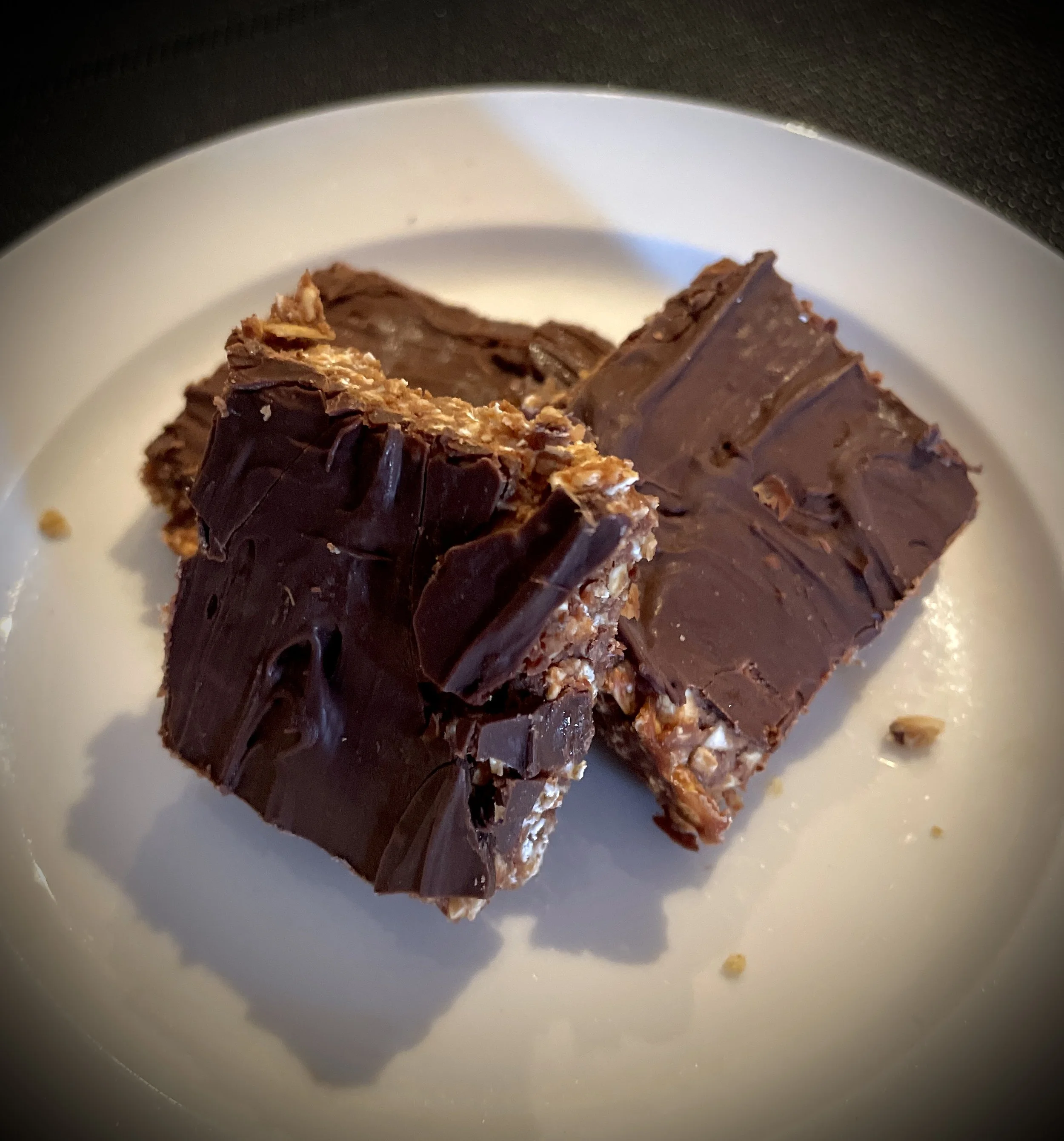 Greek Yogurt Peanut Butter Fudge Bar (GF)