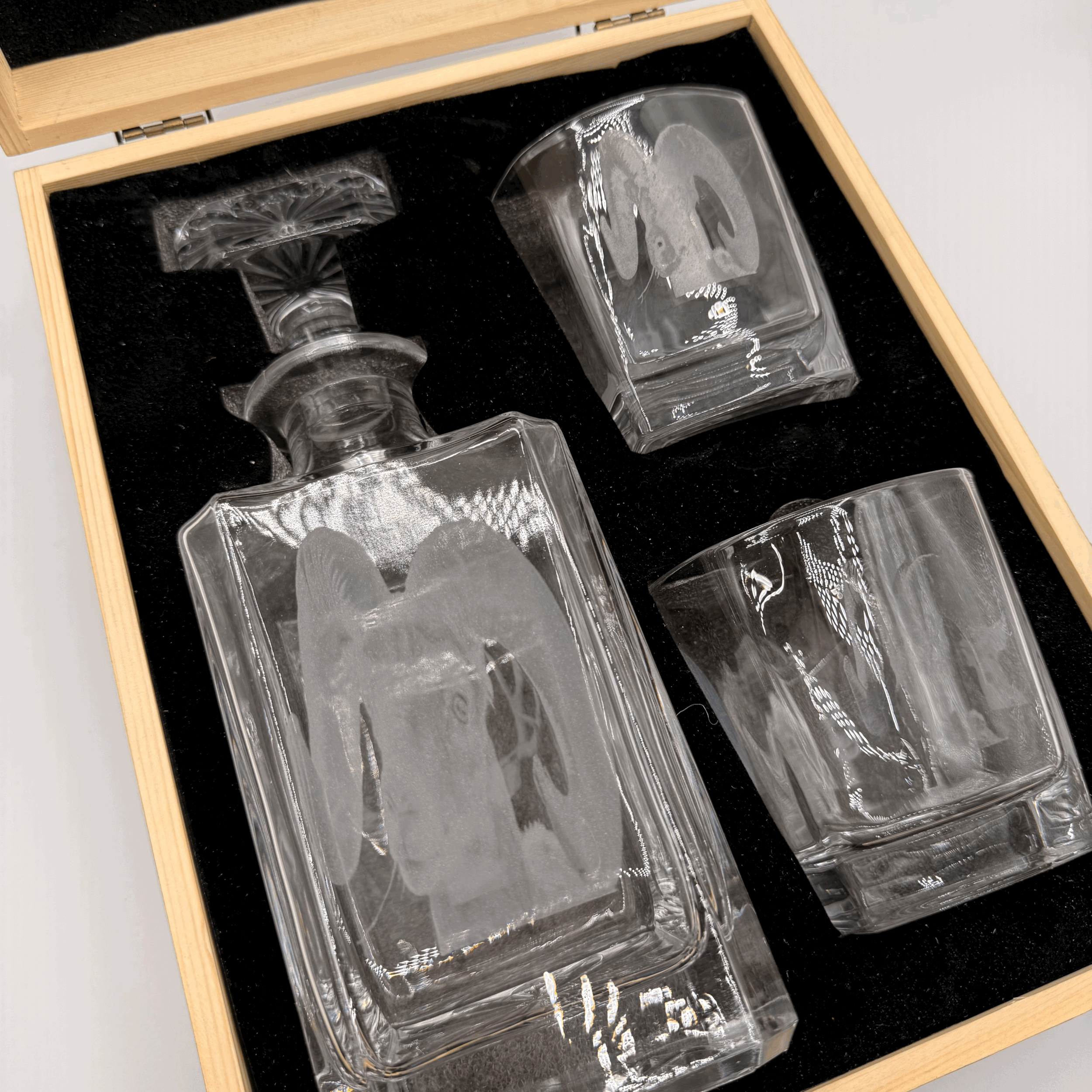 Decanter with Glasses Boxed Set