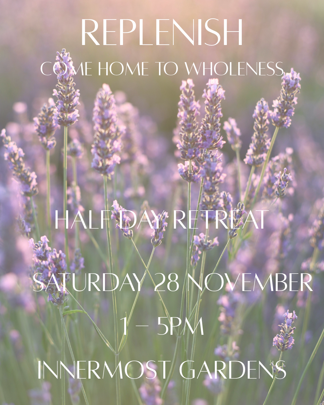Replenish - Come home to wholeness