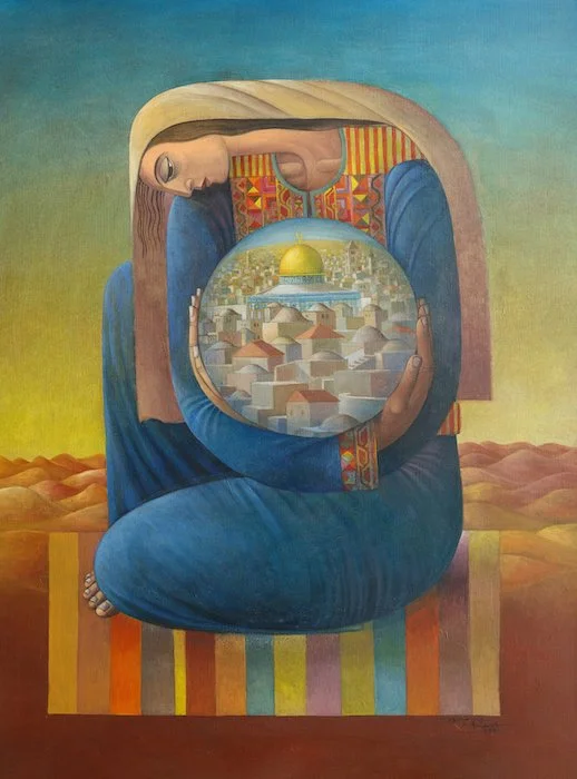 Sliman Mansour - Elif Sezen