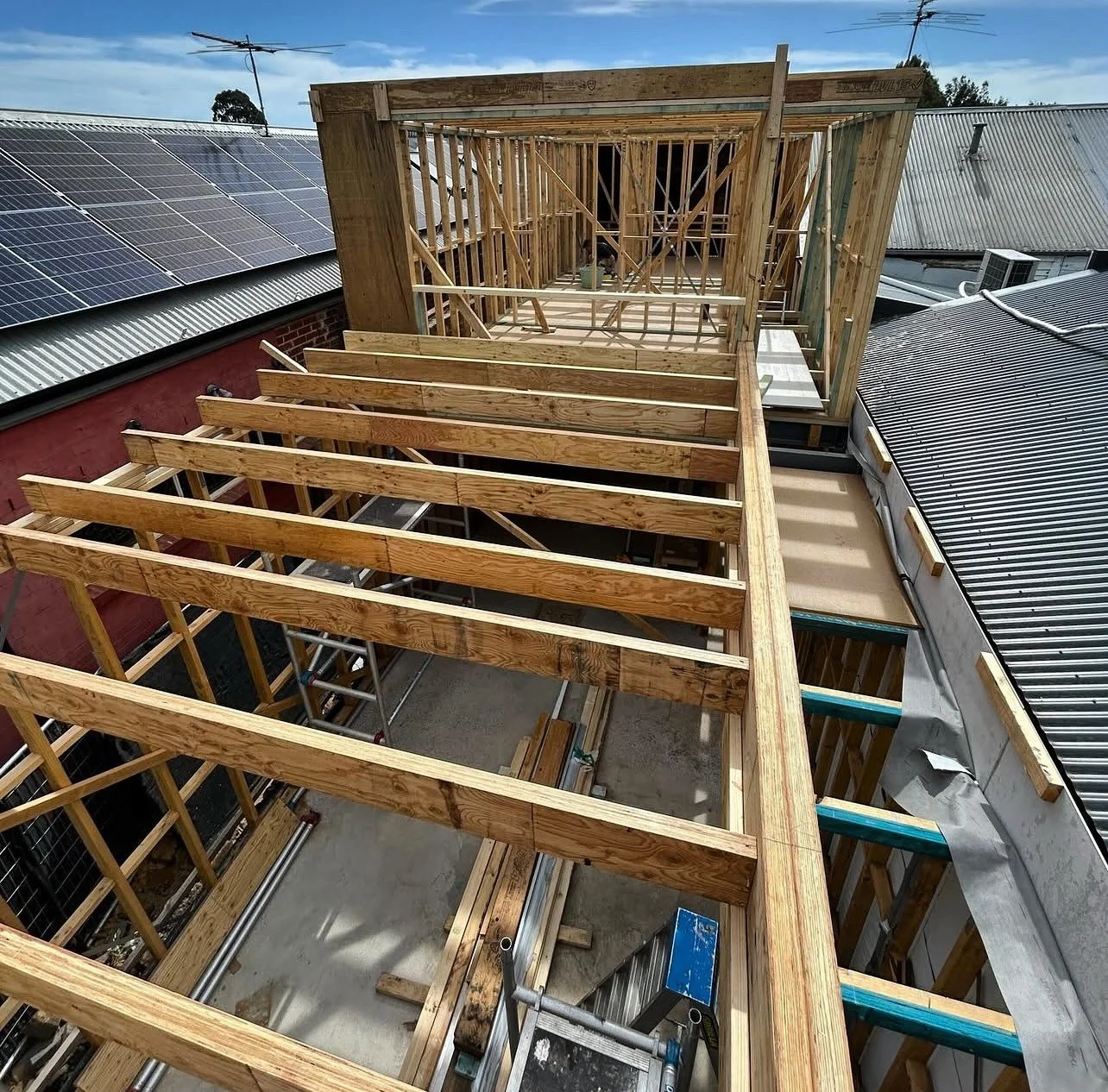 Brunswick Project ready to start for 2025! 
@coldstreamair_ teaming up with @kwaliteit_constructions for this build.
Looking forward to working on this one @daikinaustralia suppling the goods 😎