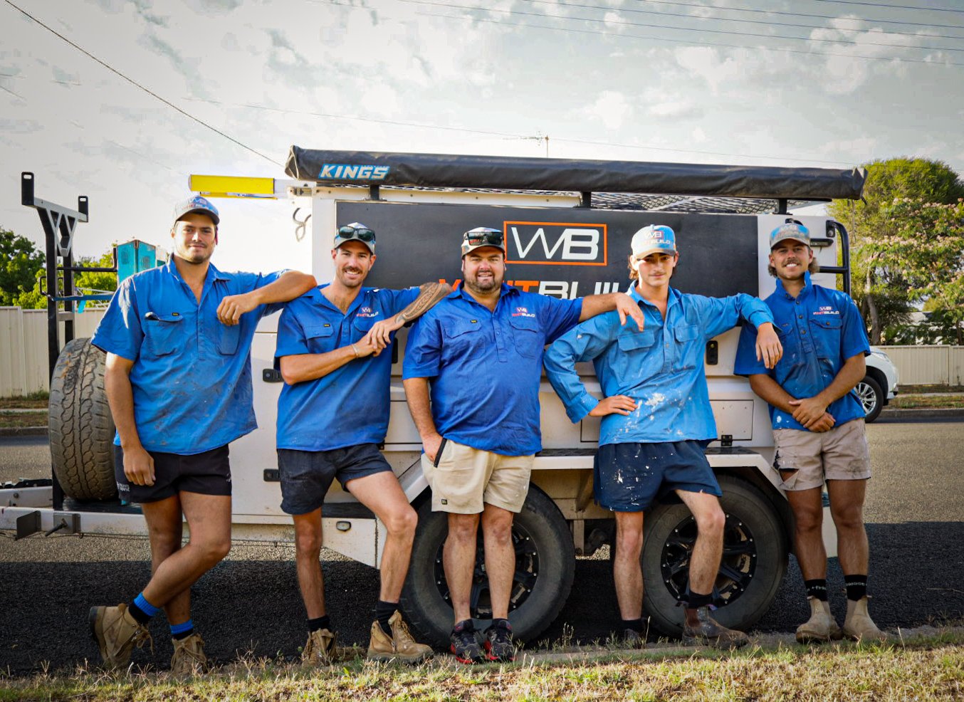 Whitbuild Team Grenfell Local Builder.