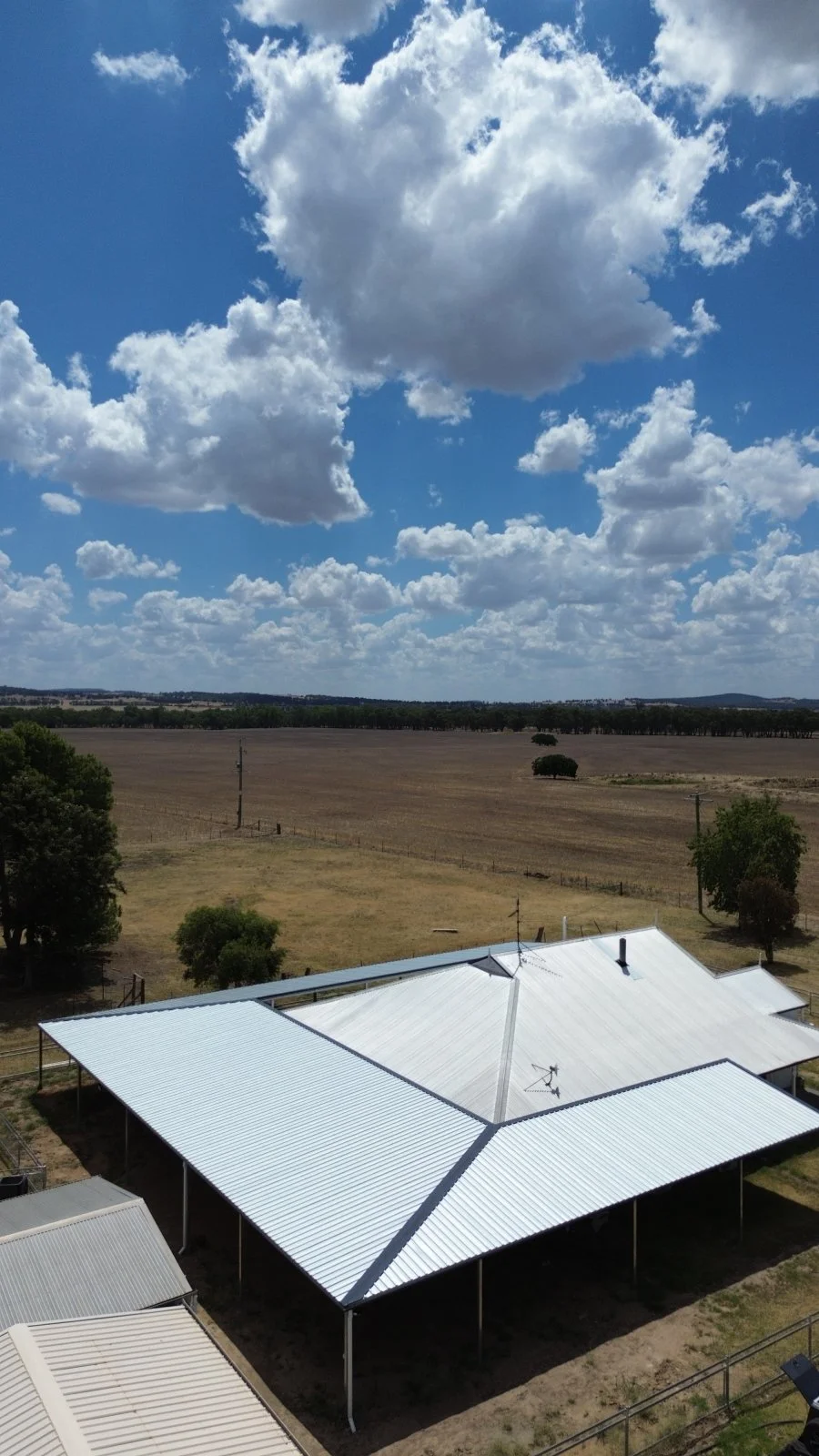 A roof replacement by Whitbuild, Grenfell NSW