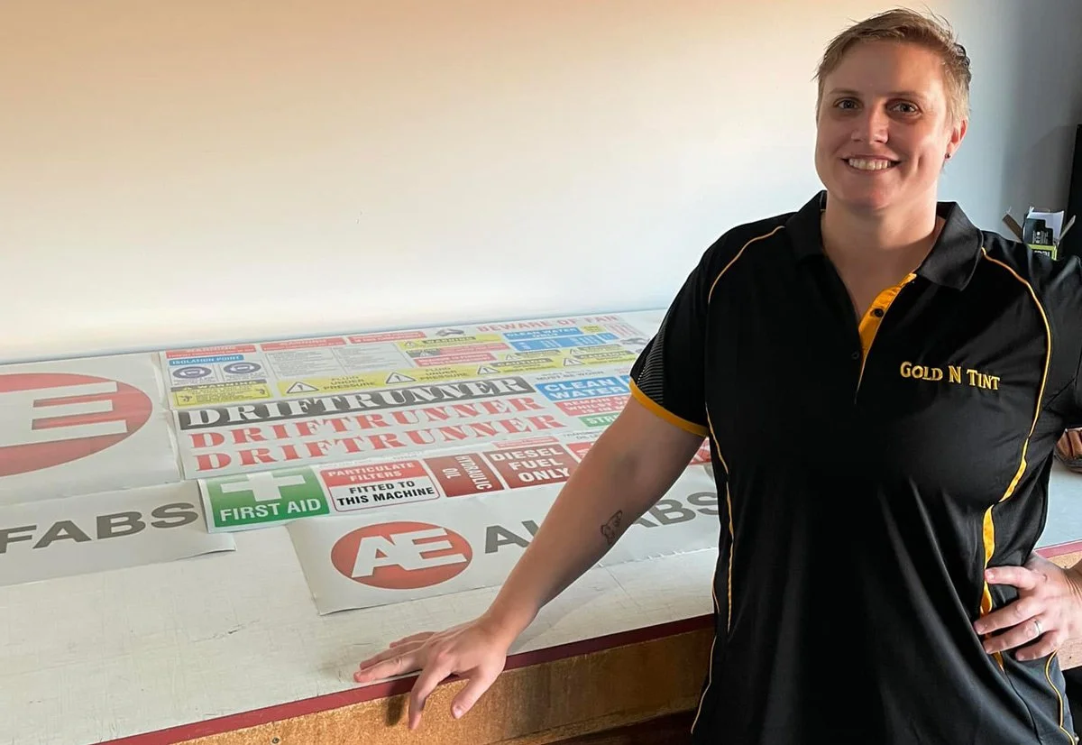 Ash Davis - Owner of Gold N Tint