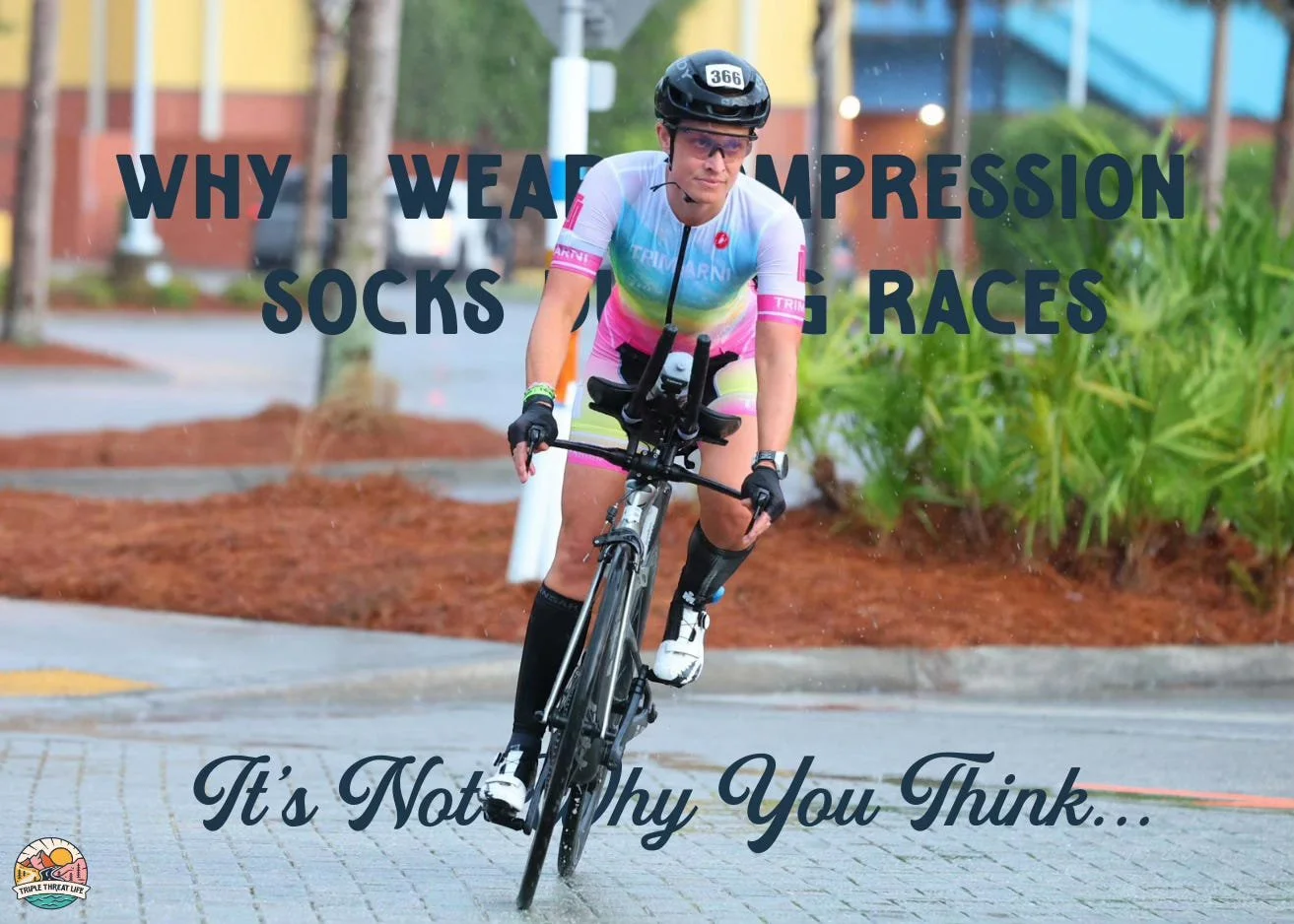Why I Wear Compression Socks During Races: It's NOT Why You Think...