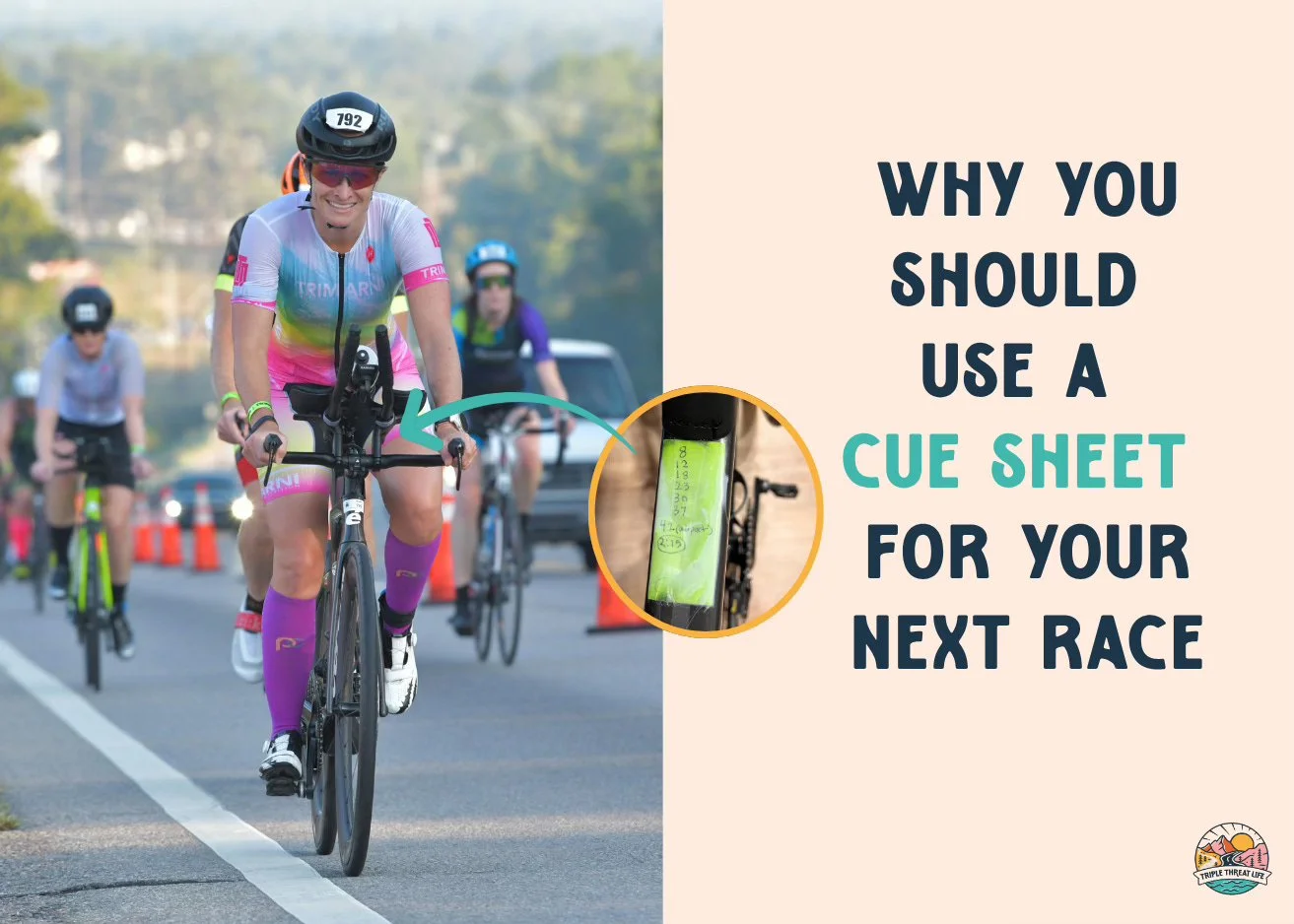 Why You Should Use a "Cue Sheet" For Your Next Triathlon